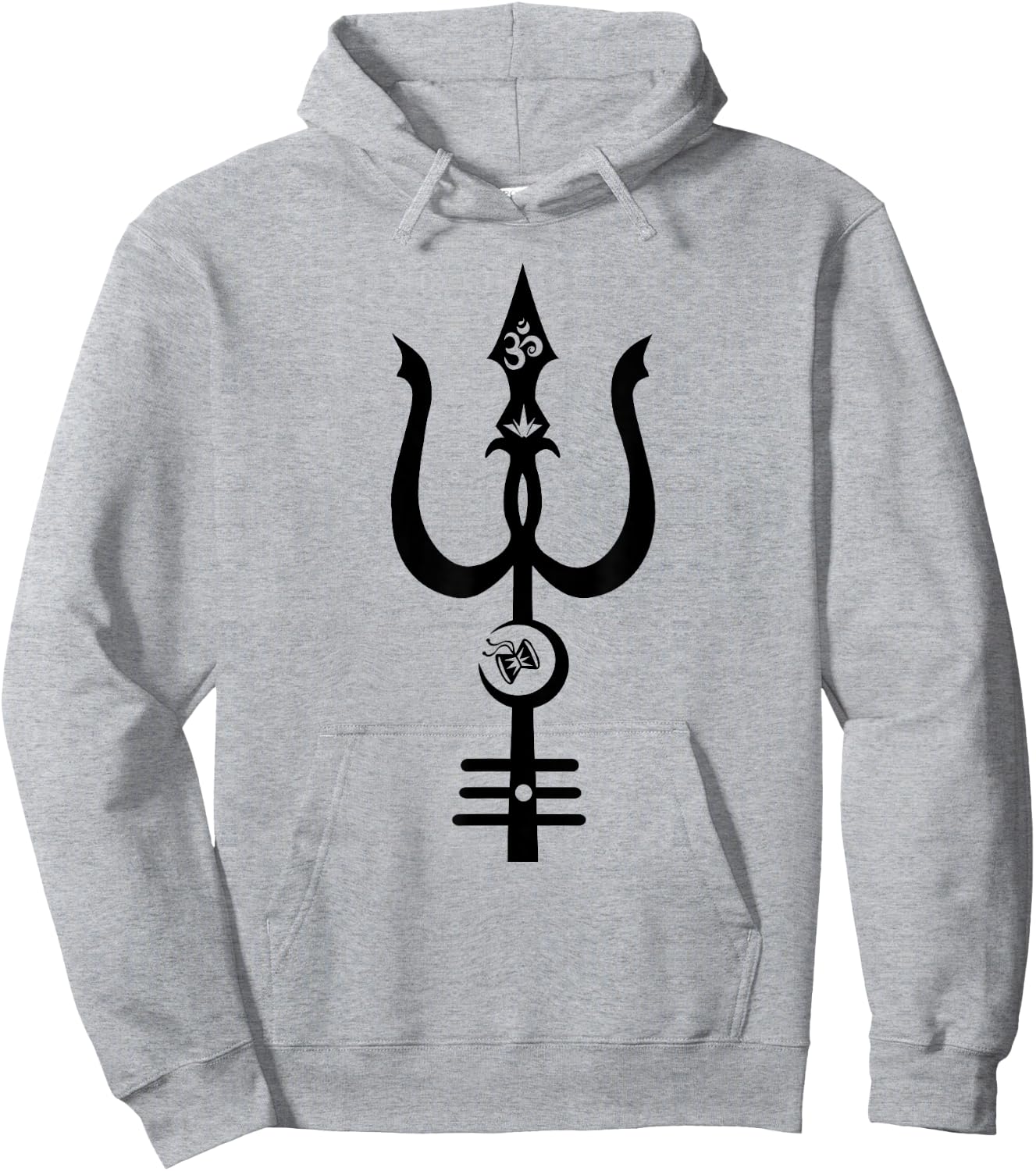 Kundalini Shiva's Trident Design - Awesome Gifts Hoodie - Hoodie | Ash
