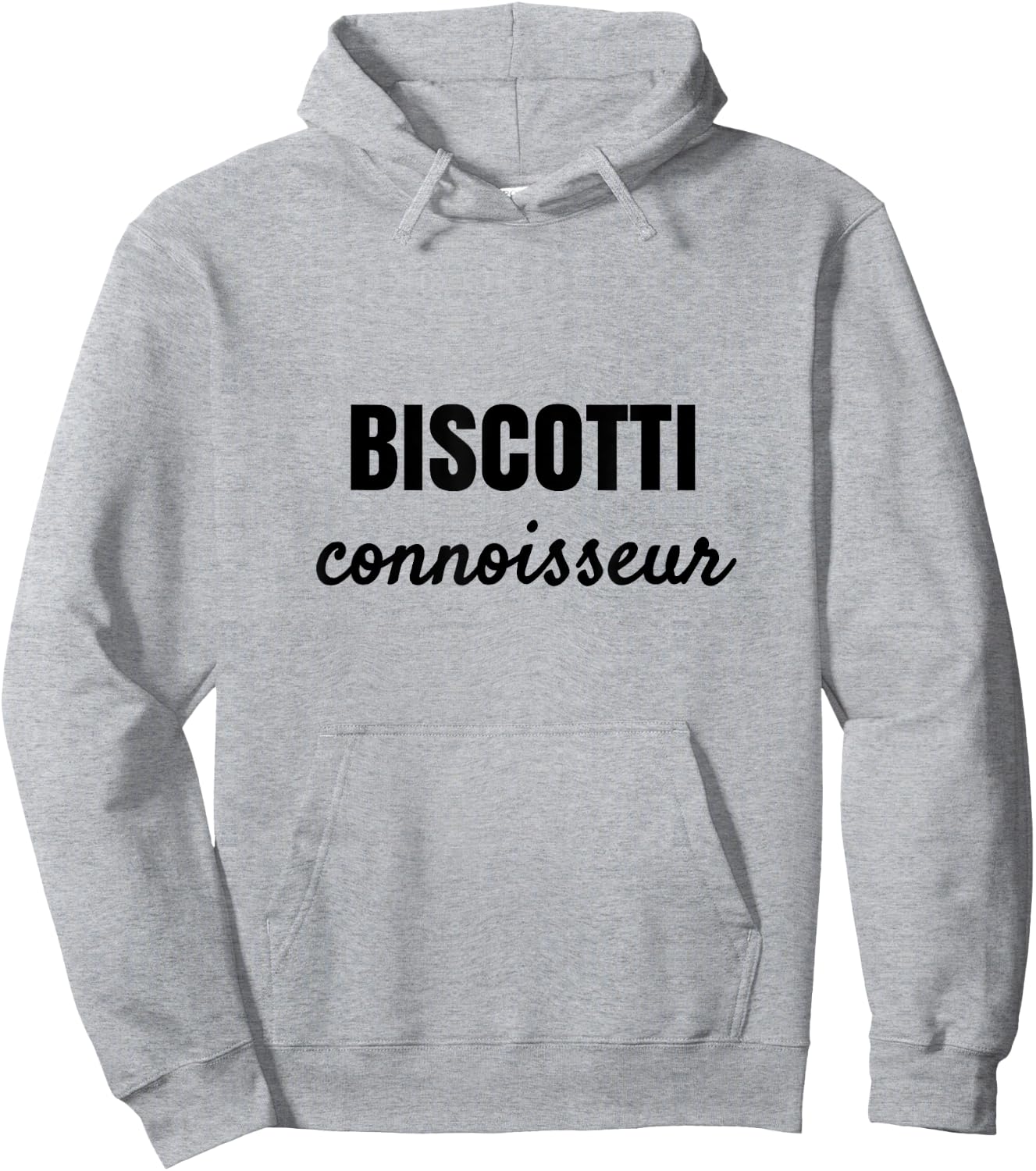 Biscotti Connoisseur Dessert Lovers Hoodie - Hoodie | Ash