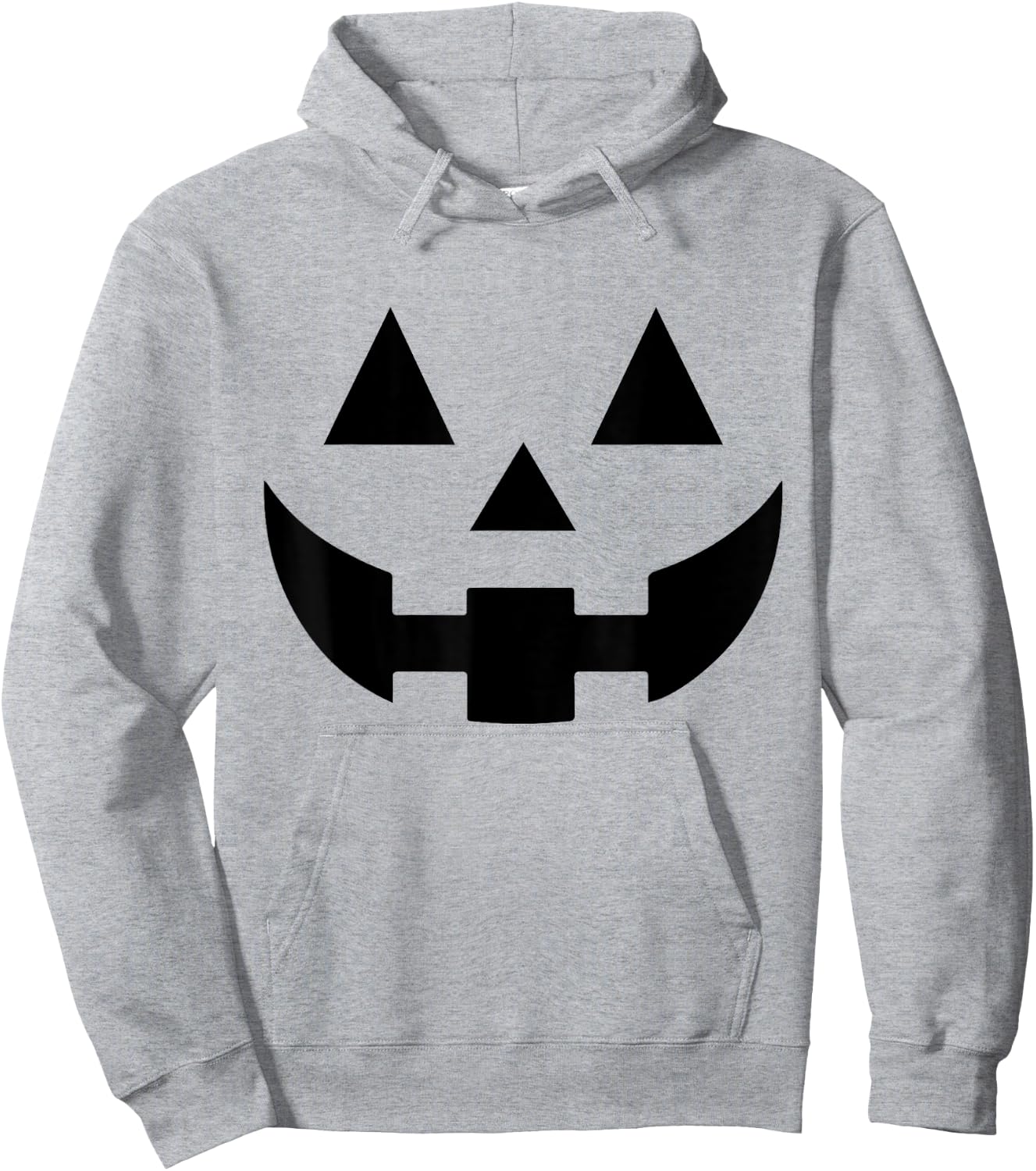 Vintage Pumpkin Face Jackolantern Jack O Lantern Halloween Hoodie - Hoodie | Ash