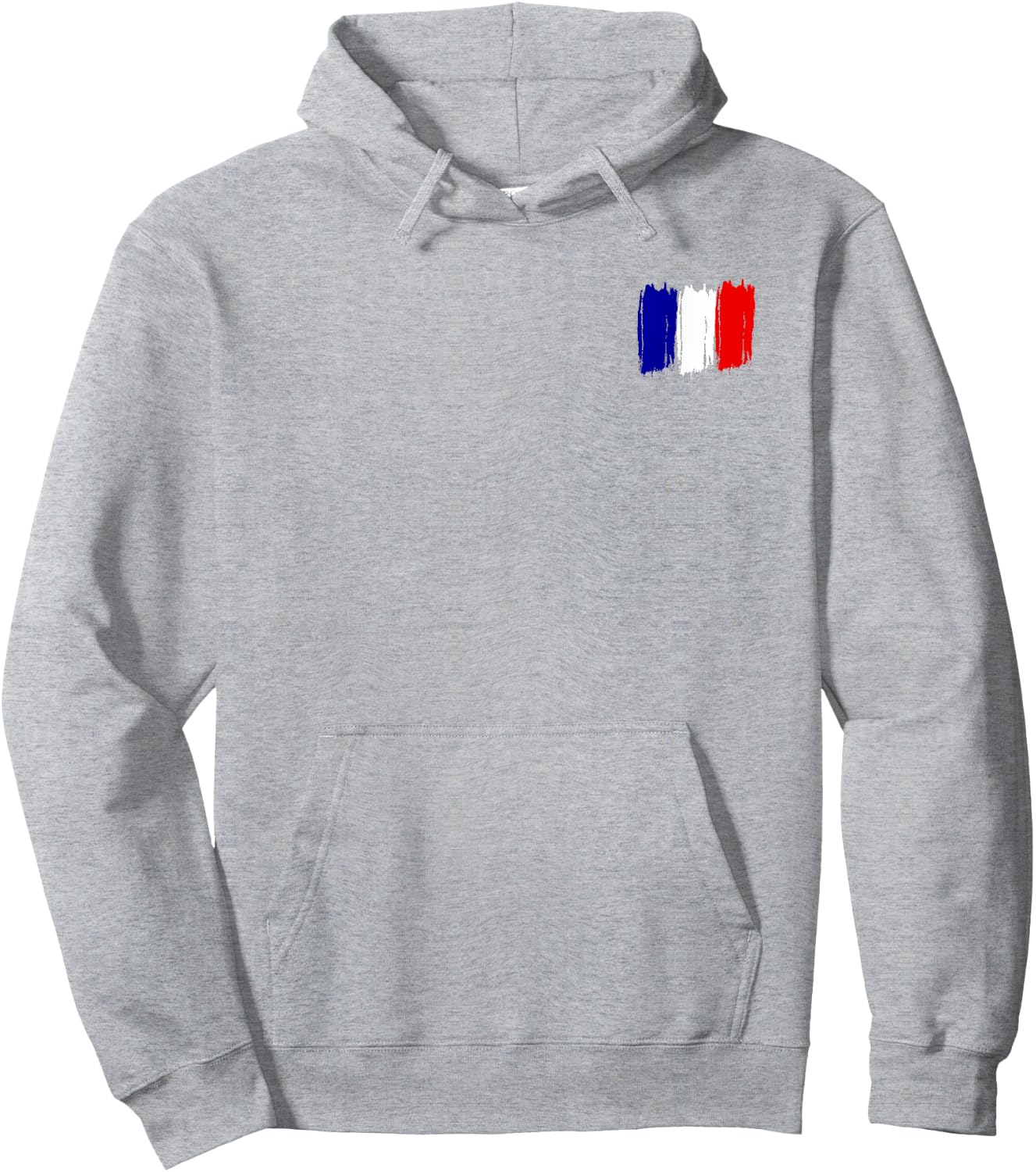 Drapeau France simple bleu blanc rouge 14 juillet , white, S Hoodie - Hoodie | Ash