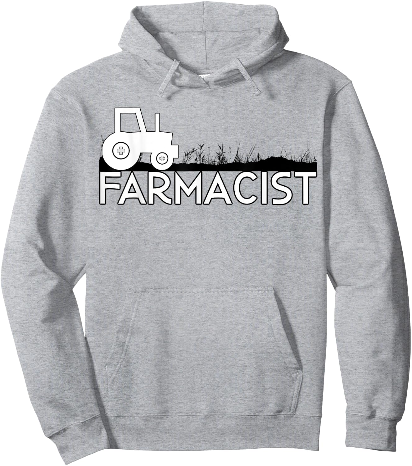Farmacist cultivating god's apothecary - Unique Farmer Gift Hoodie - Hoodie | Ash