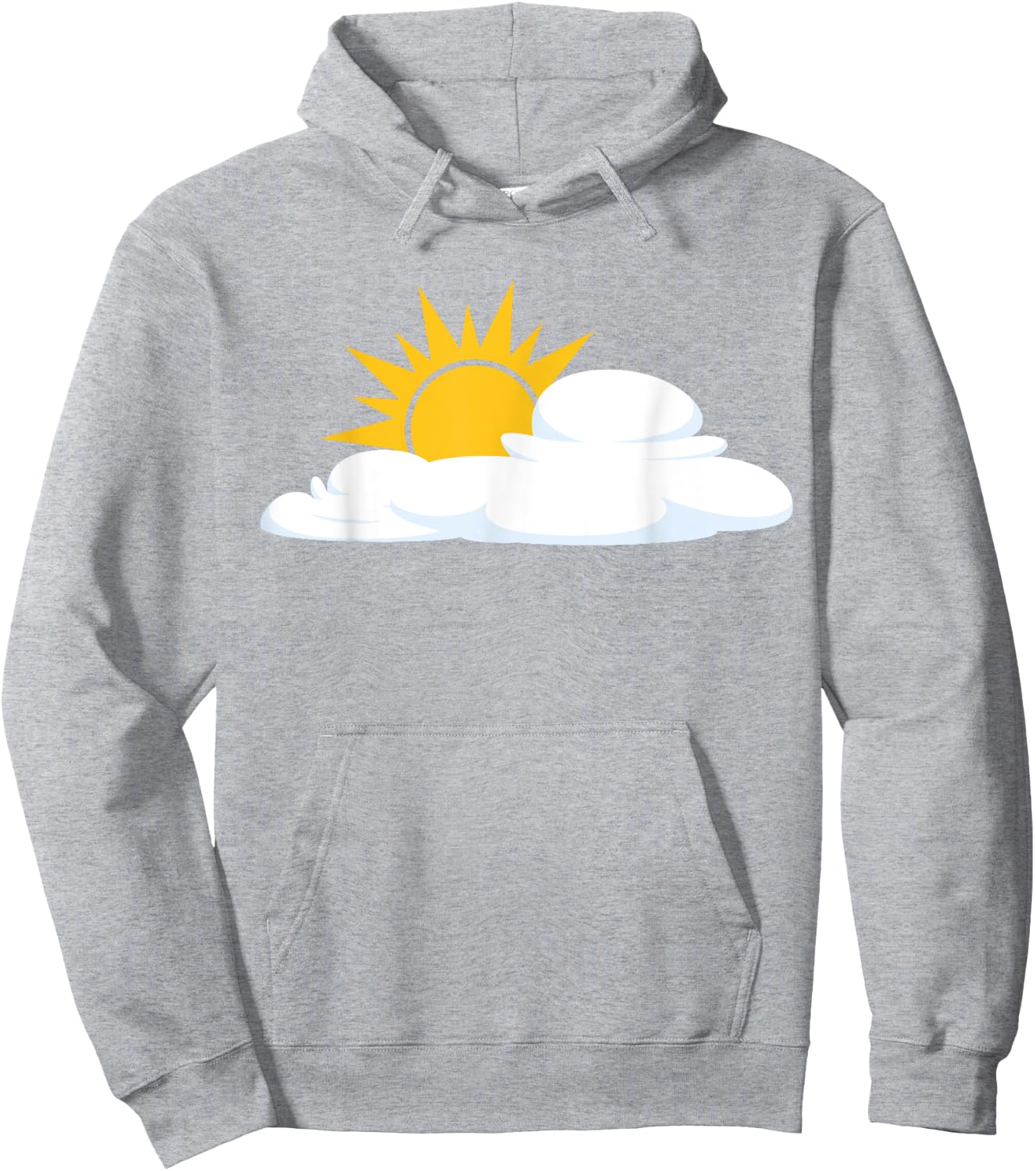 White Cloud With Sunshine Men Women Kids Hoodie - Hoodie | Ash