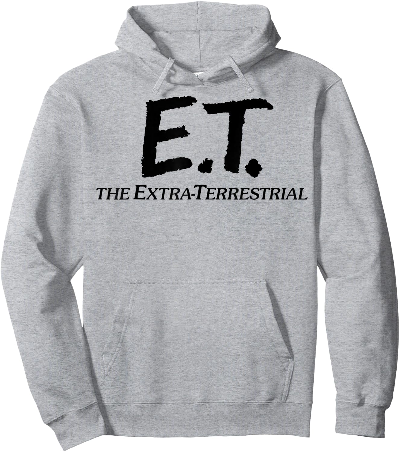 Alien Movie Logo E.T. Simple , grey, S Hoodie - Hoodie | Ash