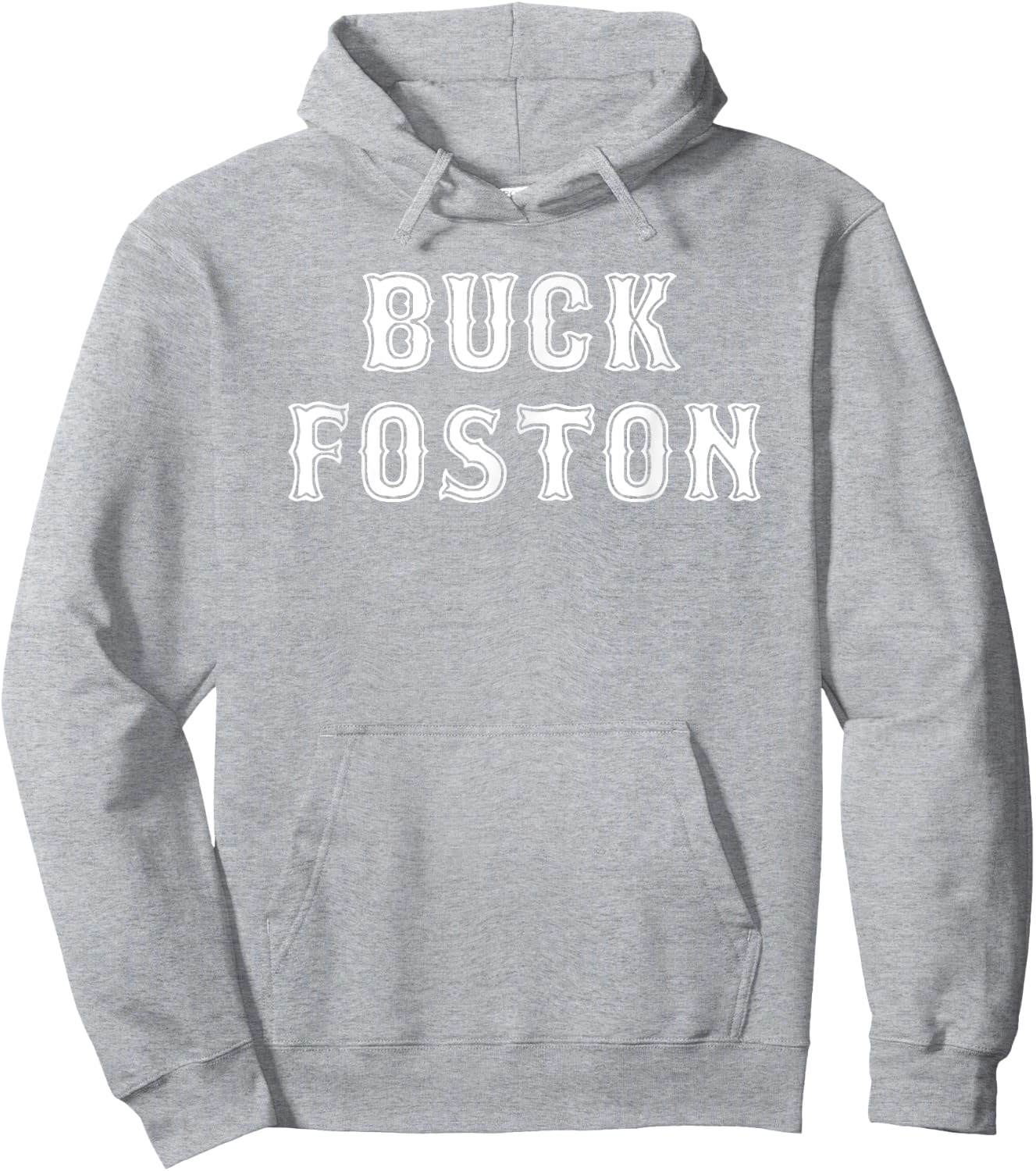 Funny 2018 Buck Foston Baseball Shirt Hoodie - Hoodie | Ash