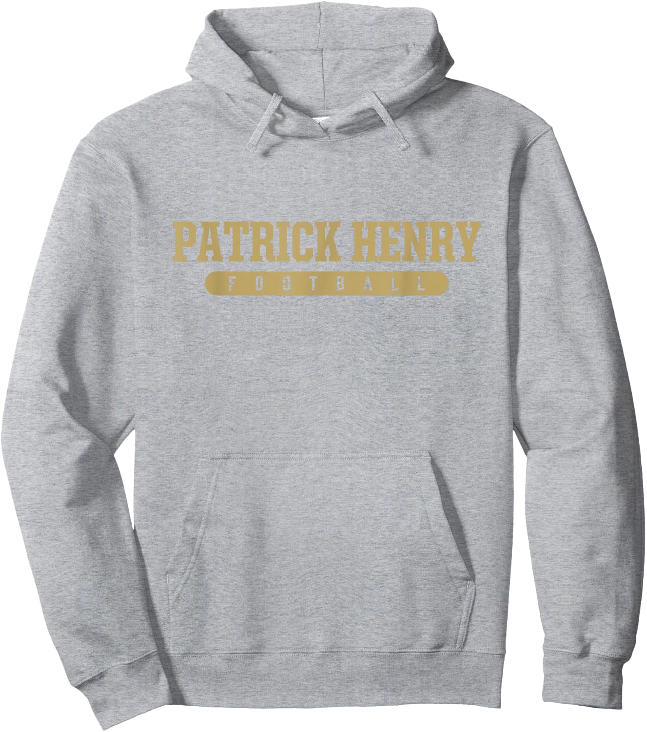 Patrick Henry High School Football Hoodie - Hoodie | Ash