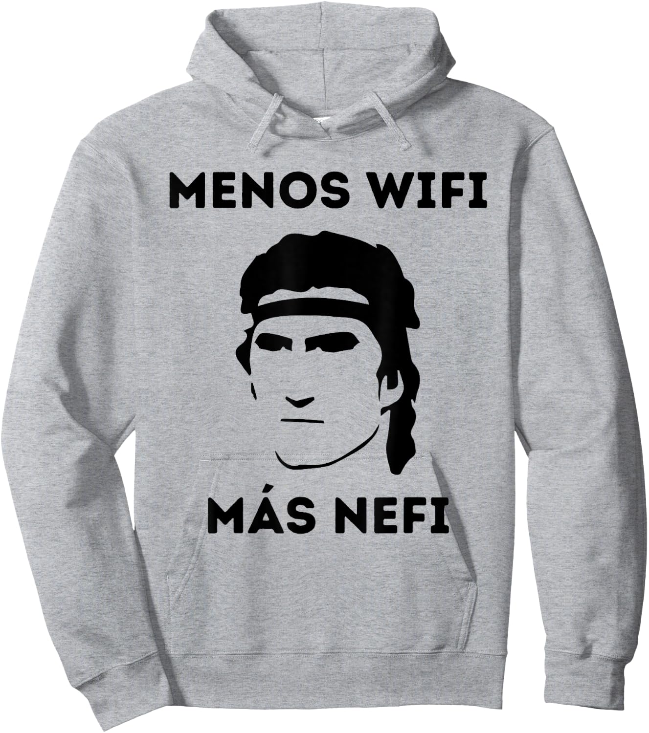 "Less Wifi More Nephi" Funny LDS Spanish Missionary Gift Hoodie - Hoodie | Ash