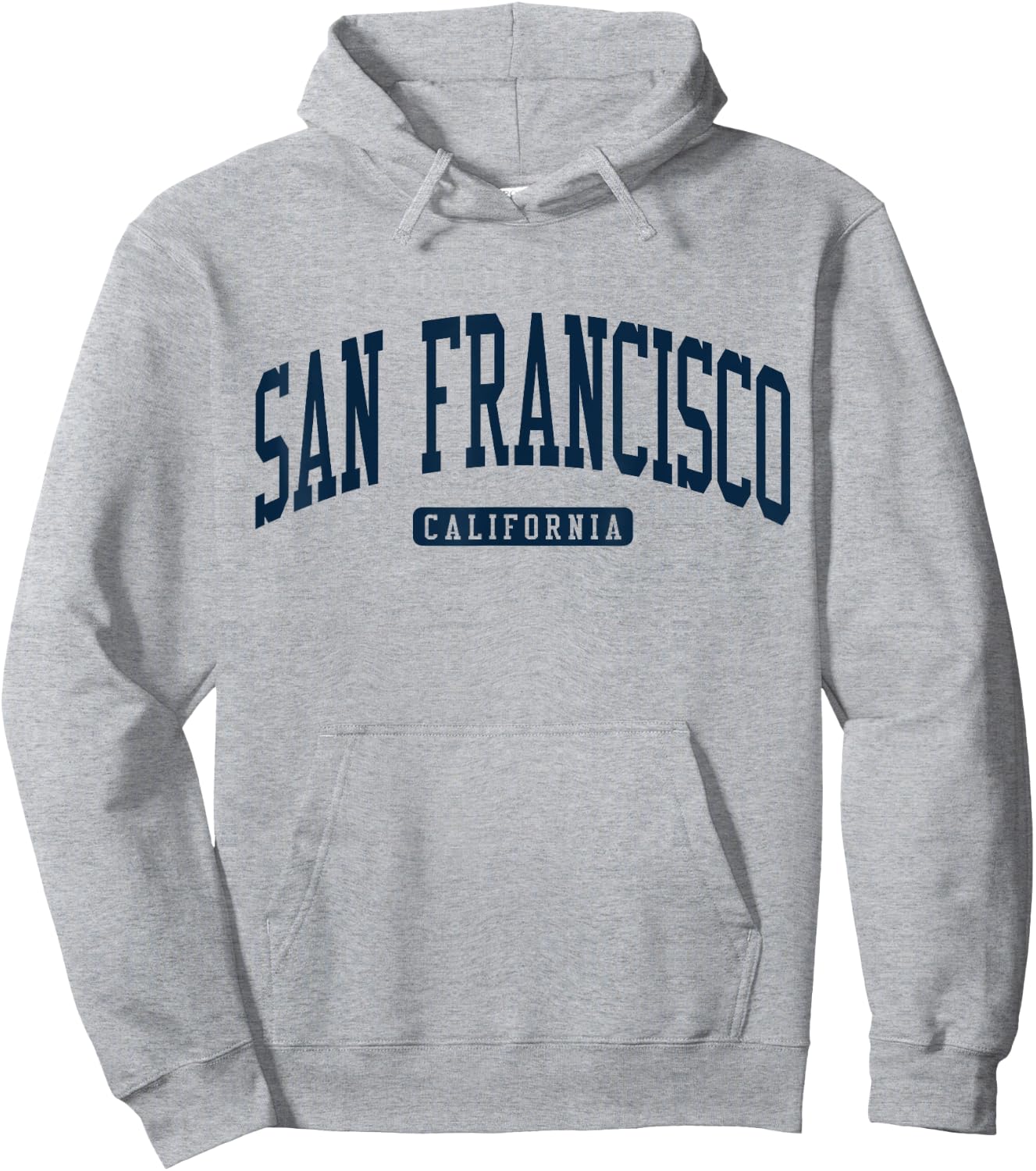 San Francisco, Kalifornien, CA, College University, Marineblau Hoodie - Hoodie | Ash