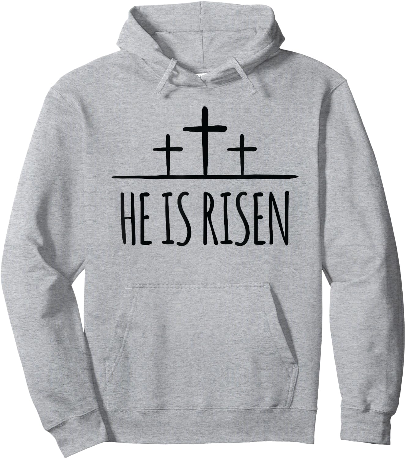 Jesus Christ Is Risen Shirt Men Women Christians Easter Hoodie - Hoodie | Ash