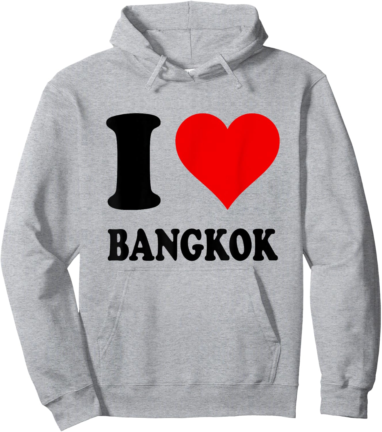 I Love Bangkok Hoodie - Hoodie | Ash