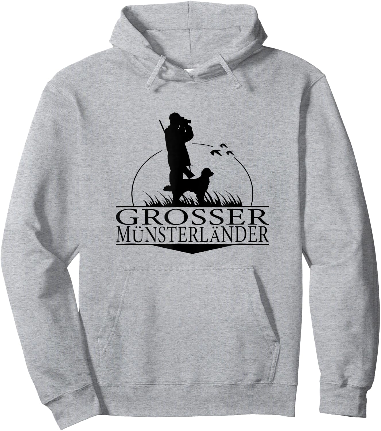 Large Münsterländer Hunting Dogs Hunter Hunting Dog Women Hoodie - Hoodie | Ash