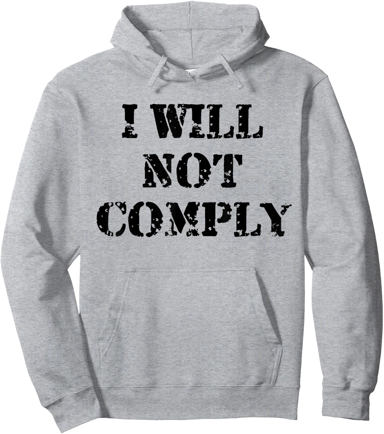 I Will Not Comply Shirt,Come and Try to Take It Gun Lover Hoodie - Hoodie | Ash
