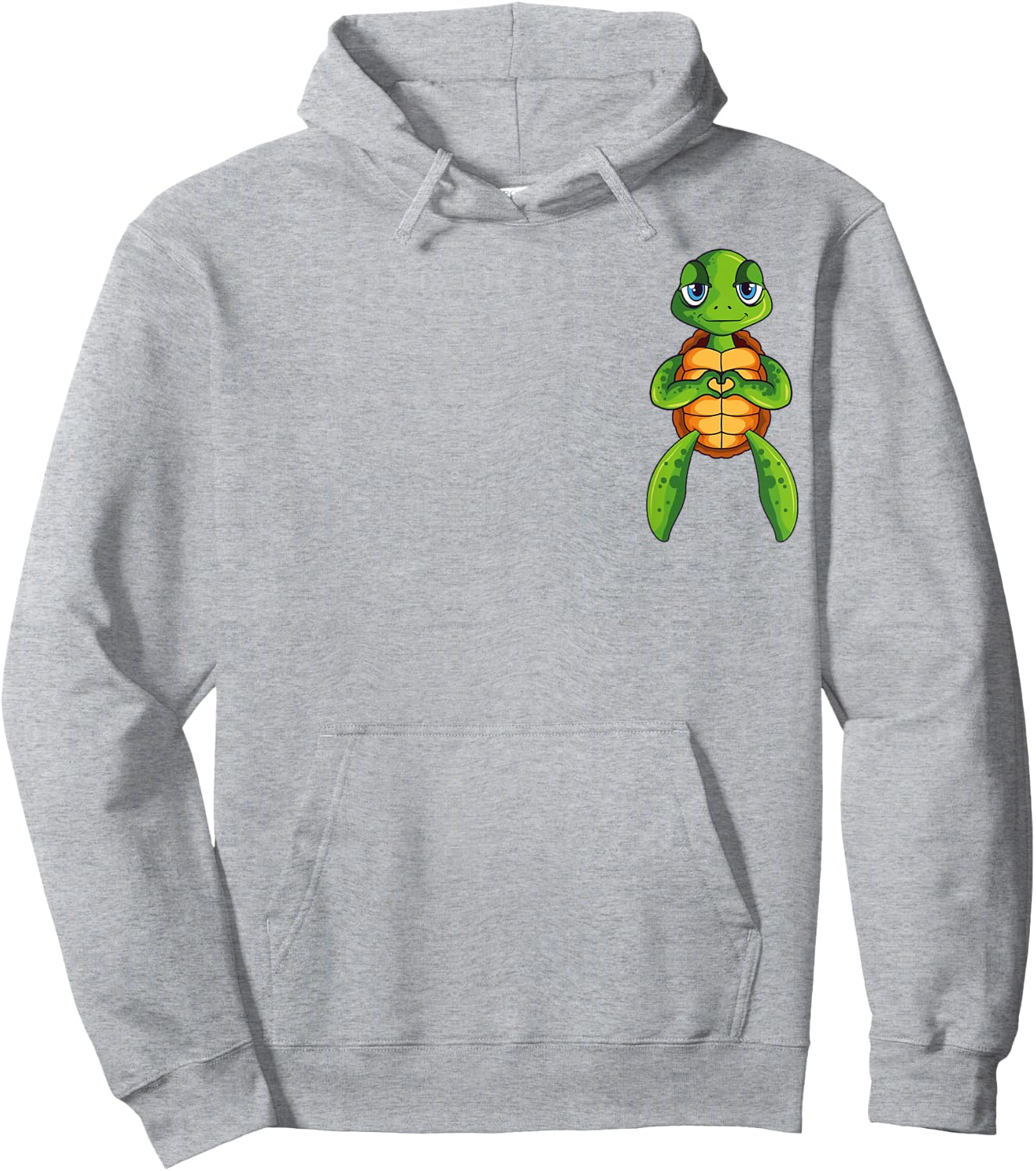 Schildkröten Kinder Jungen Mädchen Damen Schildkröte Hoodie - Hoodie | Ash