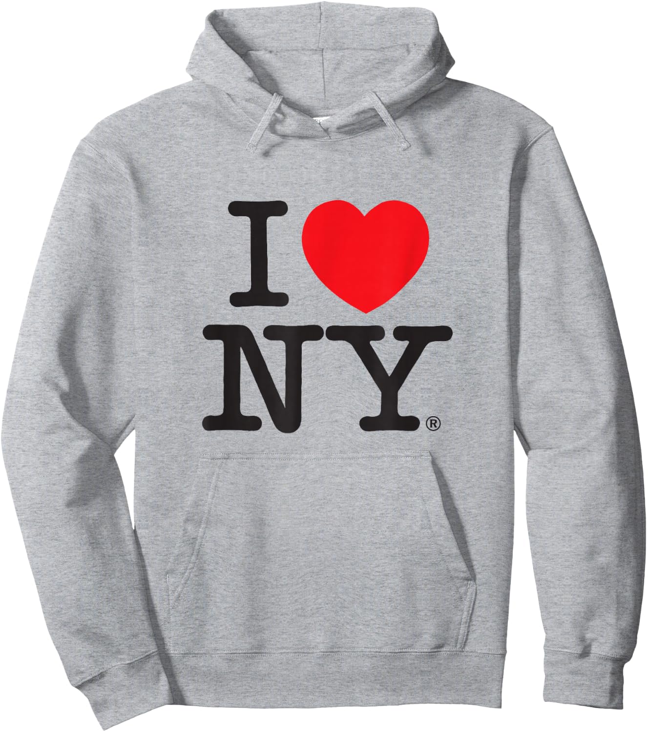Classic I Love NY Logo Hoodie - Hoodie | Ash
