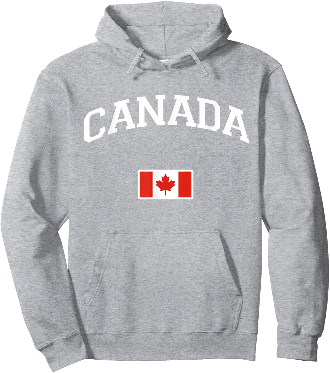Canada Jersey | Canada Flag | Supporter Equipment, Red, S Hoodie - Hoodie | Ash