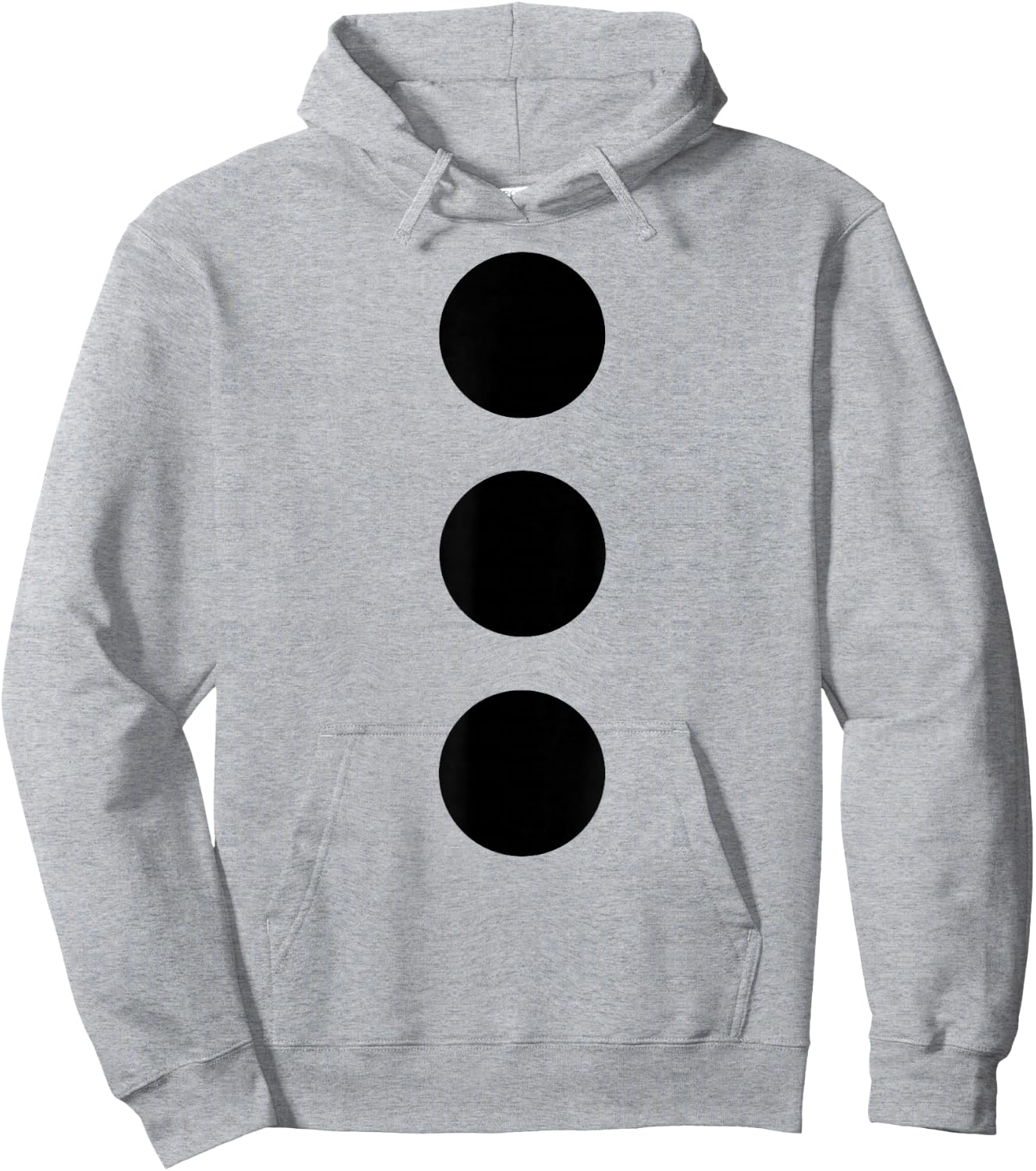Snowman Winter Costume Hoodie - Hoodie | Ash