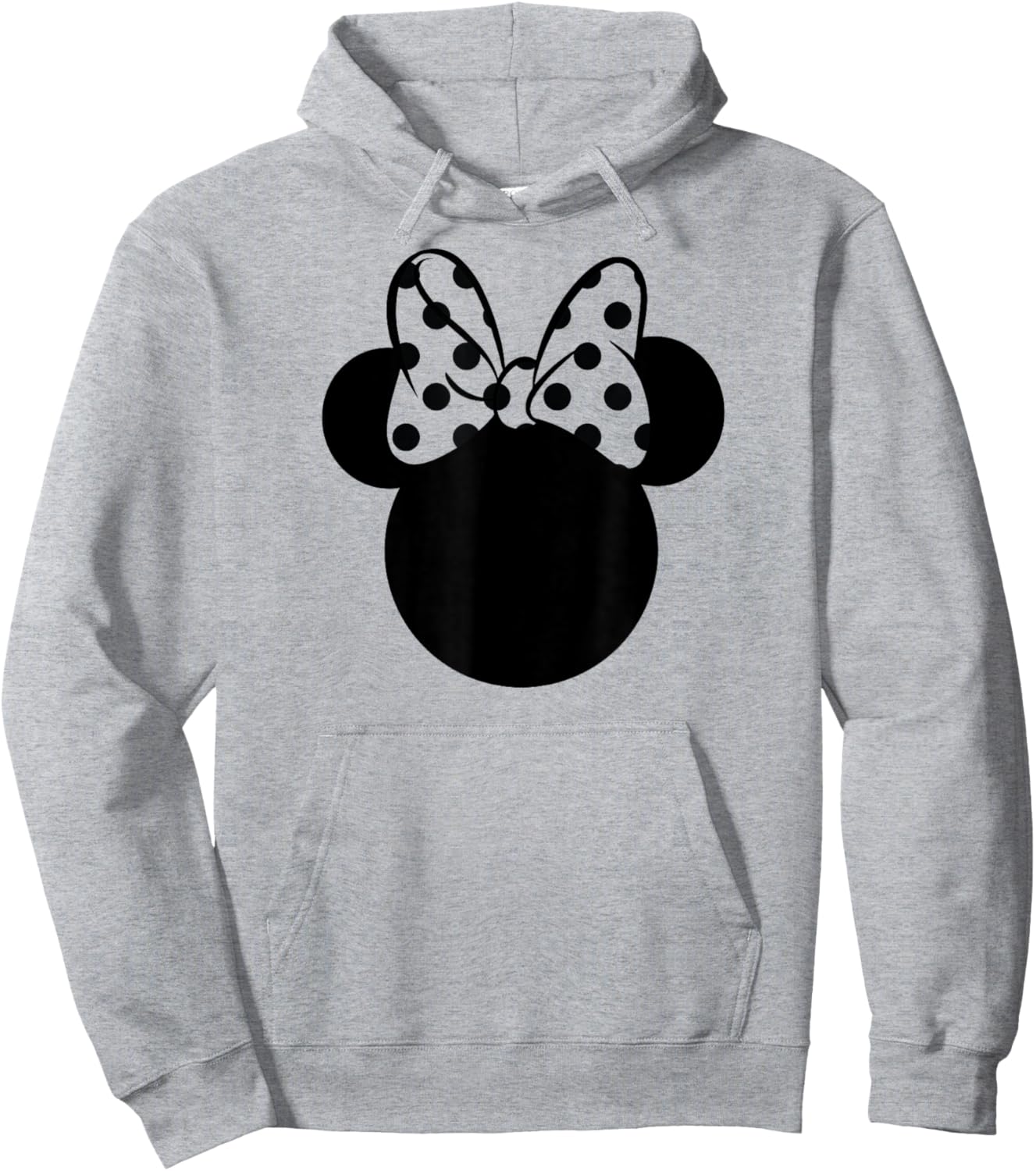 Minnie Mouse - Silhouette Hoodie - Hoodie | Ash