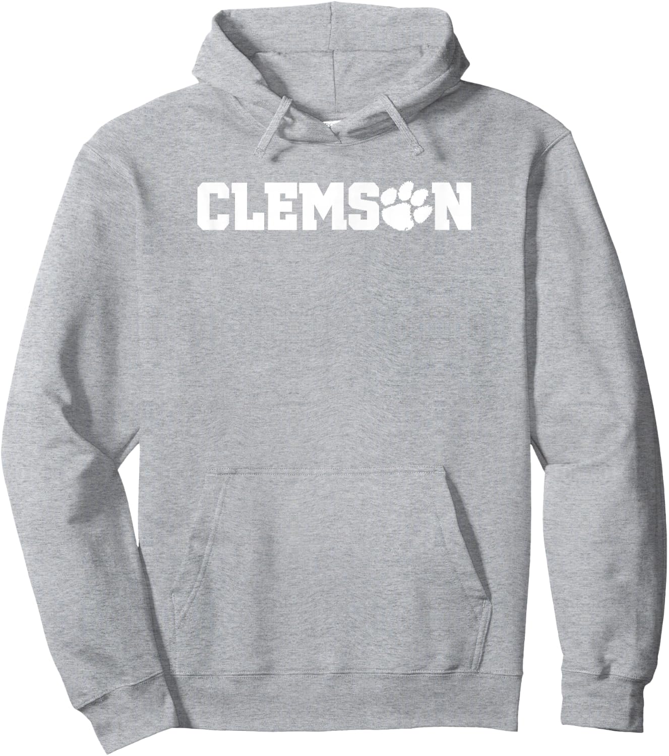 Clemson Tigers Classic Paw Orange Officially Licensed Hoodie - Hoodie | Ash