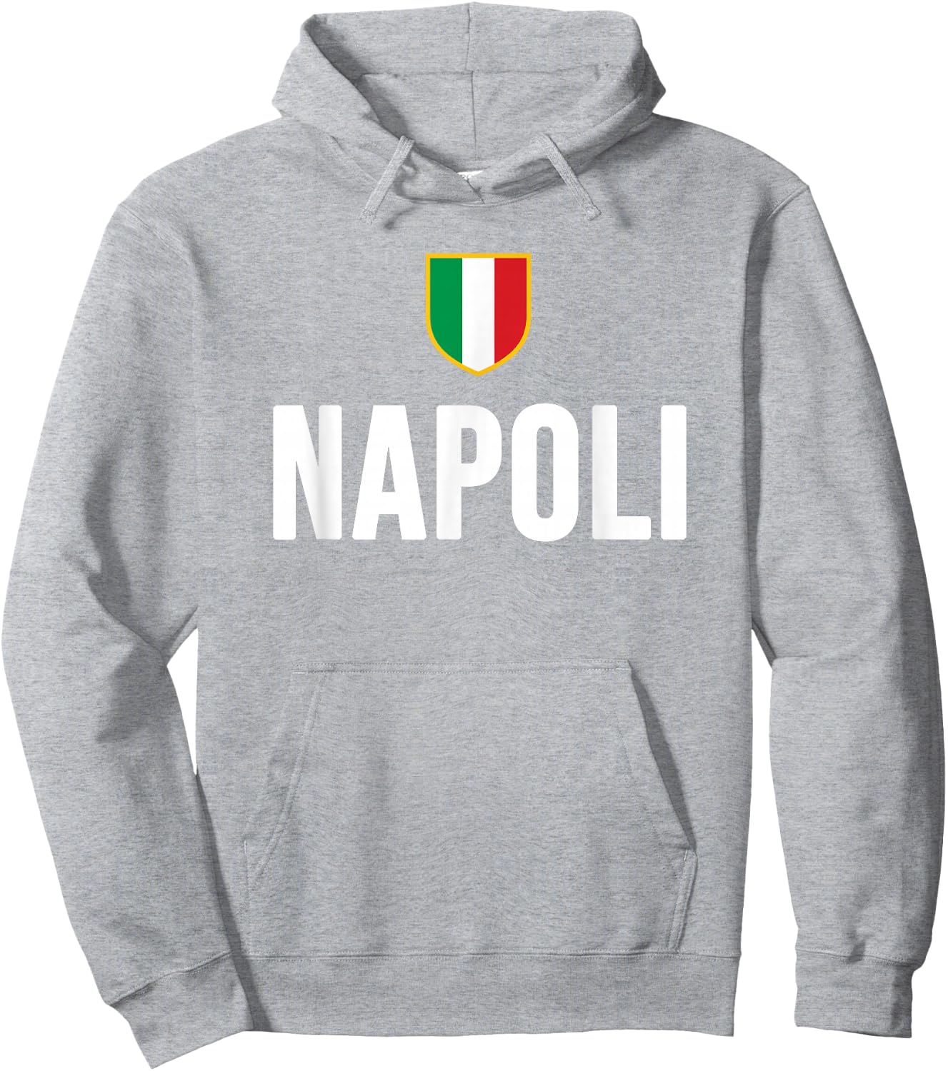 Napoli Neapel Italienische Flagge Italien Kampanien Souvenir Hoodie - Hoodie | Ash