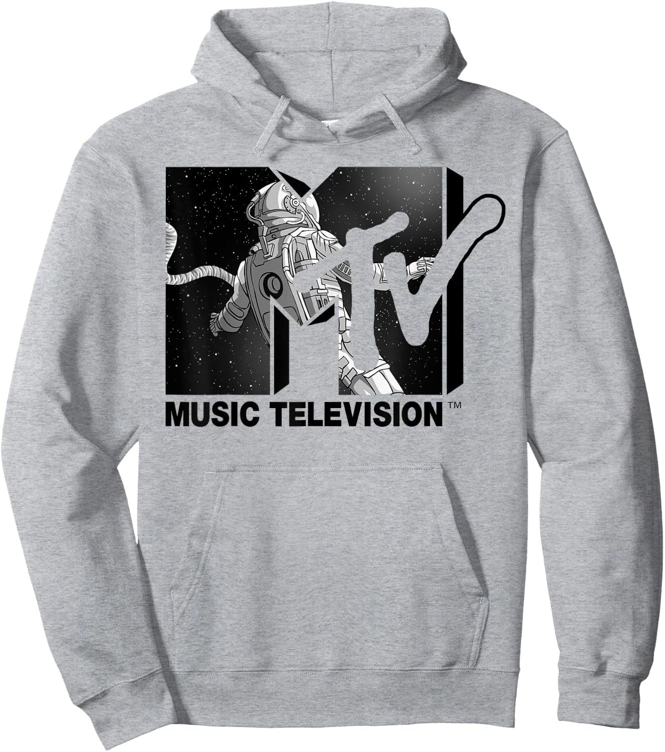 Mademark x MTV - MTV Astronaut Stratosphere Footage Hoodie - Hoodie | Ash