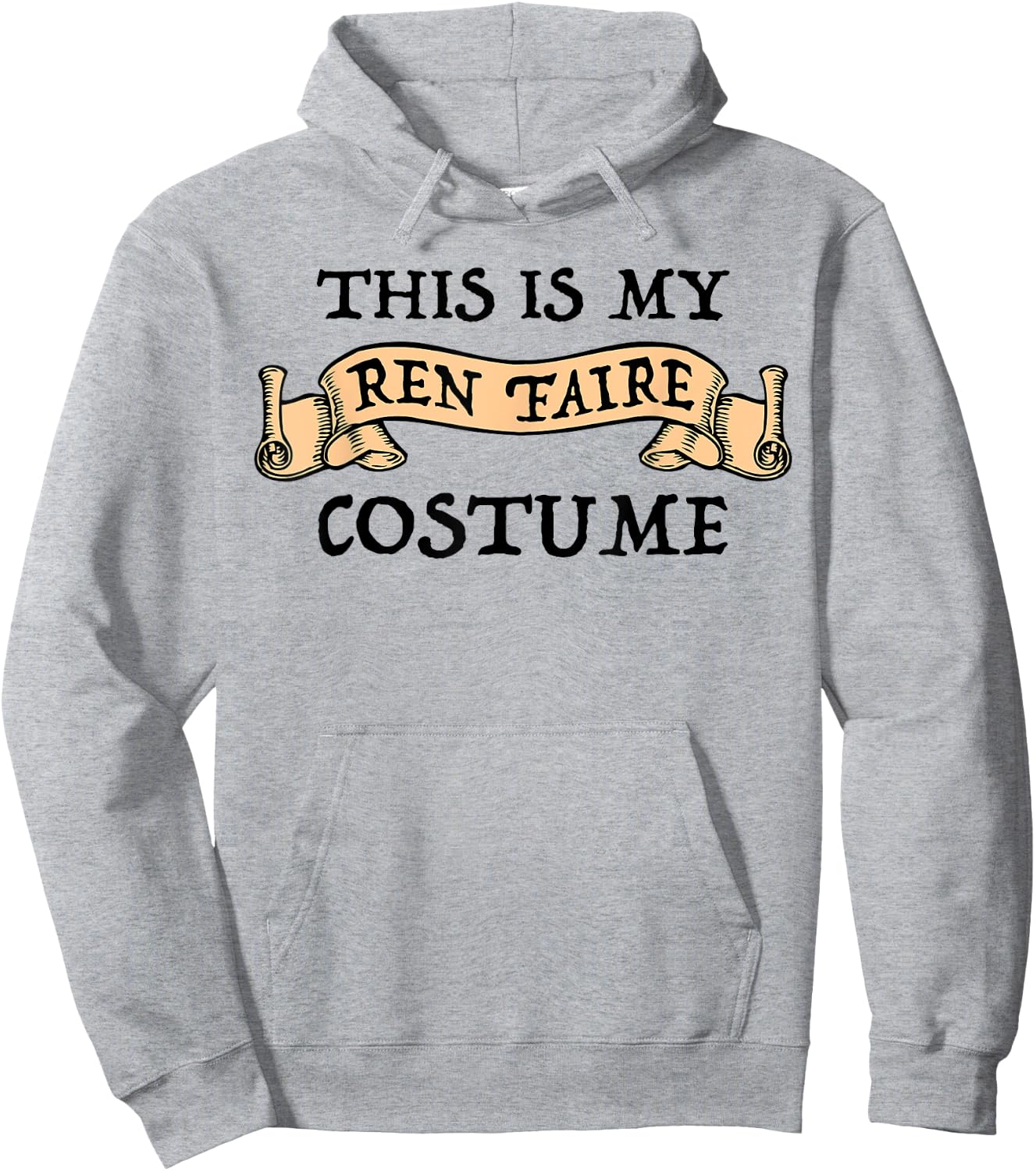 This is My Ren Faire Costume Funny Renaissance Fest Hoodie - Hoodie | Ash