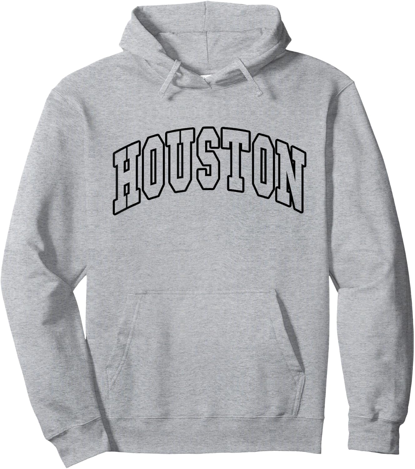 Houston - Texas - Throwback Design - Classic Hoodie - Hoodie | Ash