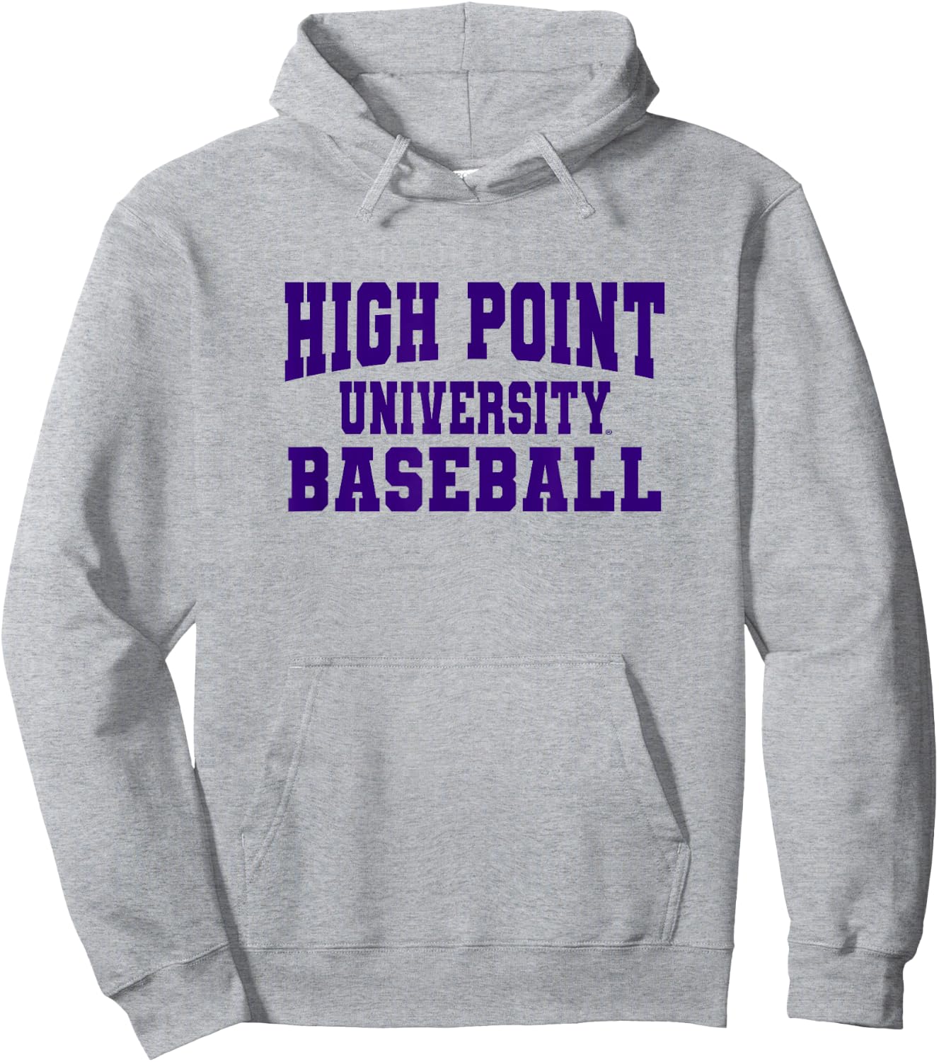 High Point University Panthers Baseball NCAA HP12 Hoodie - Hoodie | Ash