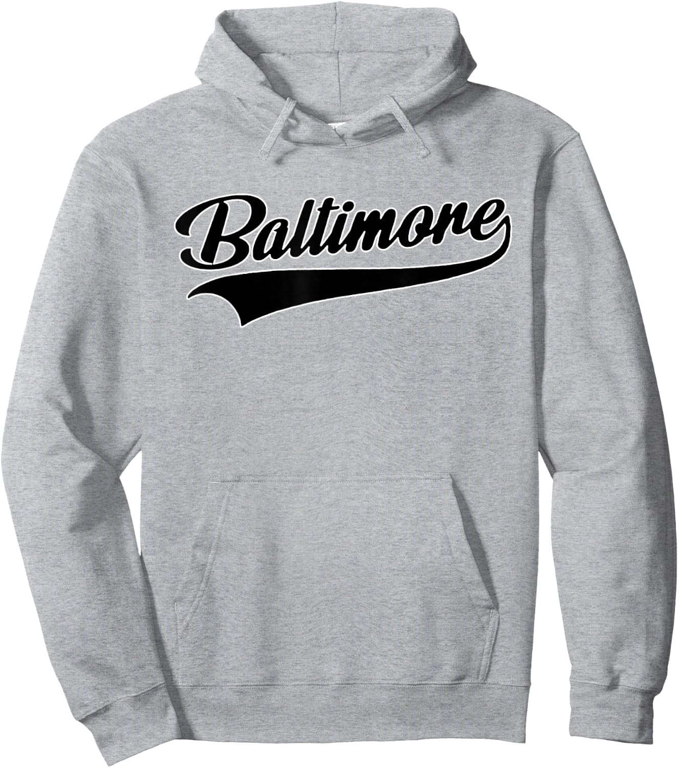 Baltimore - Throwback Design - Classic Hoodie - Hoodie | Ash