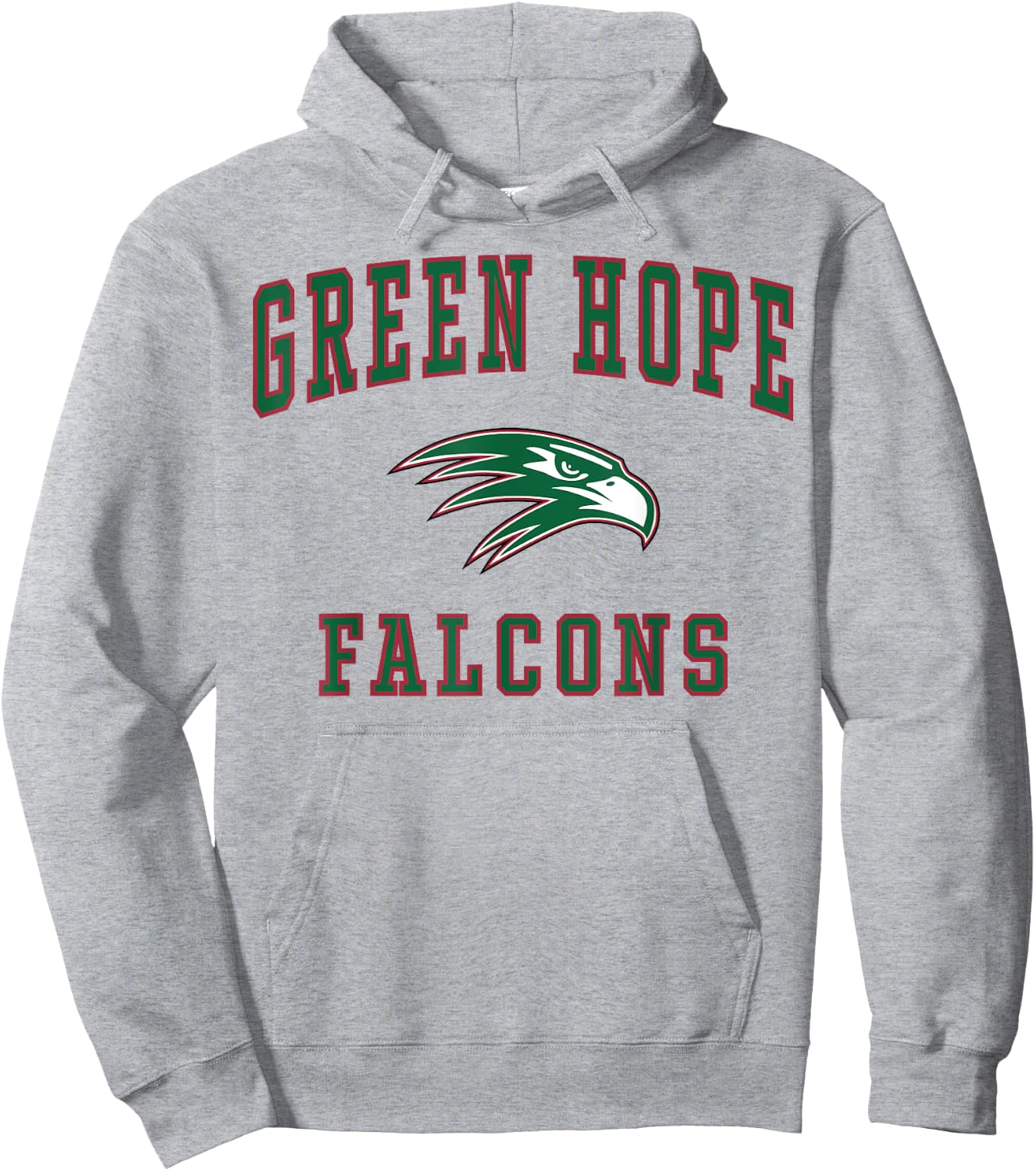 Green Hope High School Falcons Hoodie - Hoodie | Ash