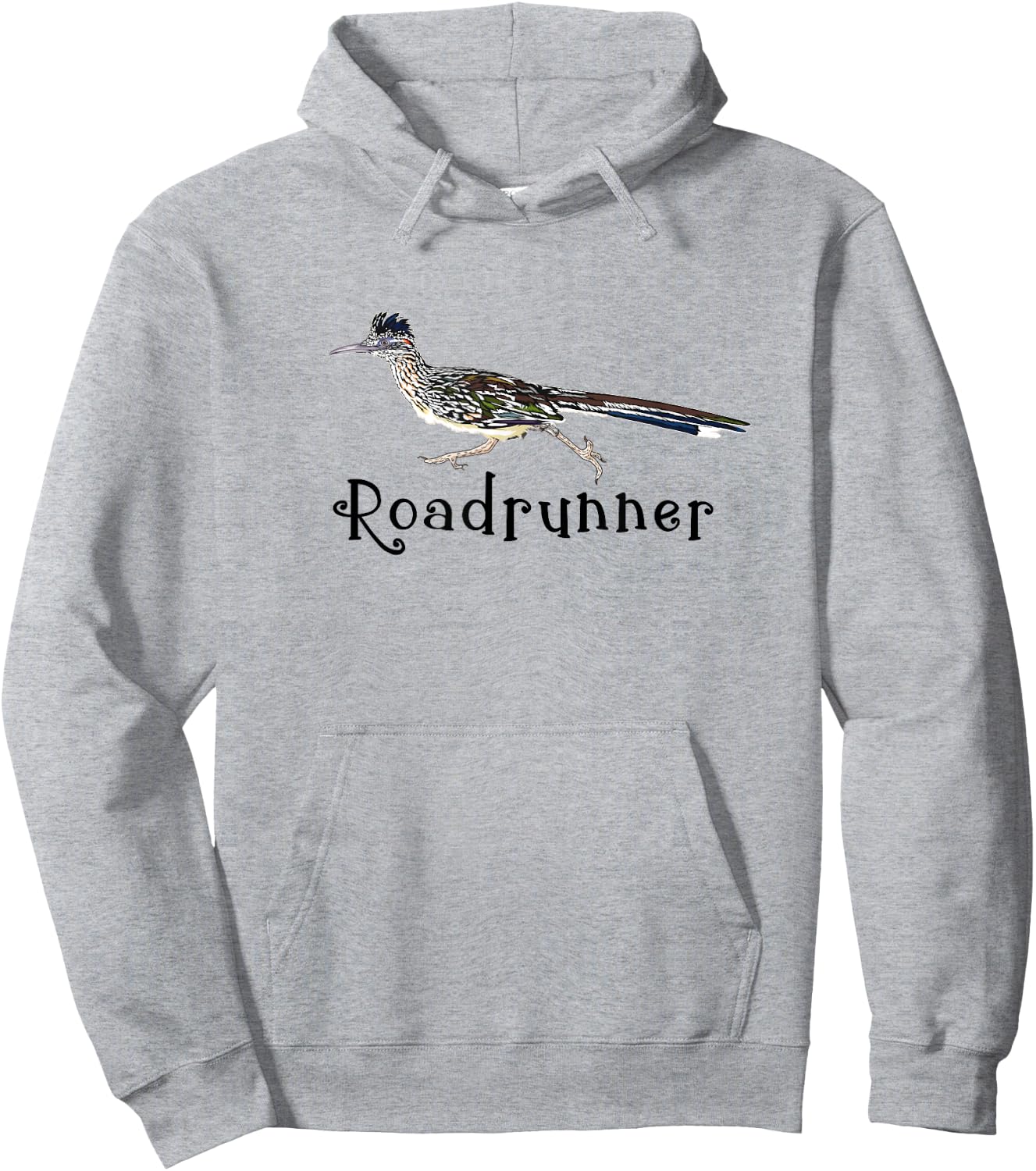 ROADRUNNER cool bird gift design Hoodie - Hoodie | Ash