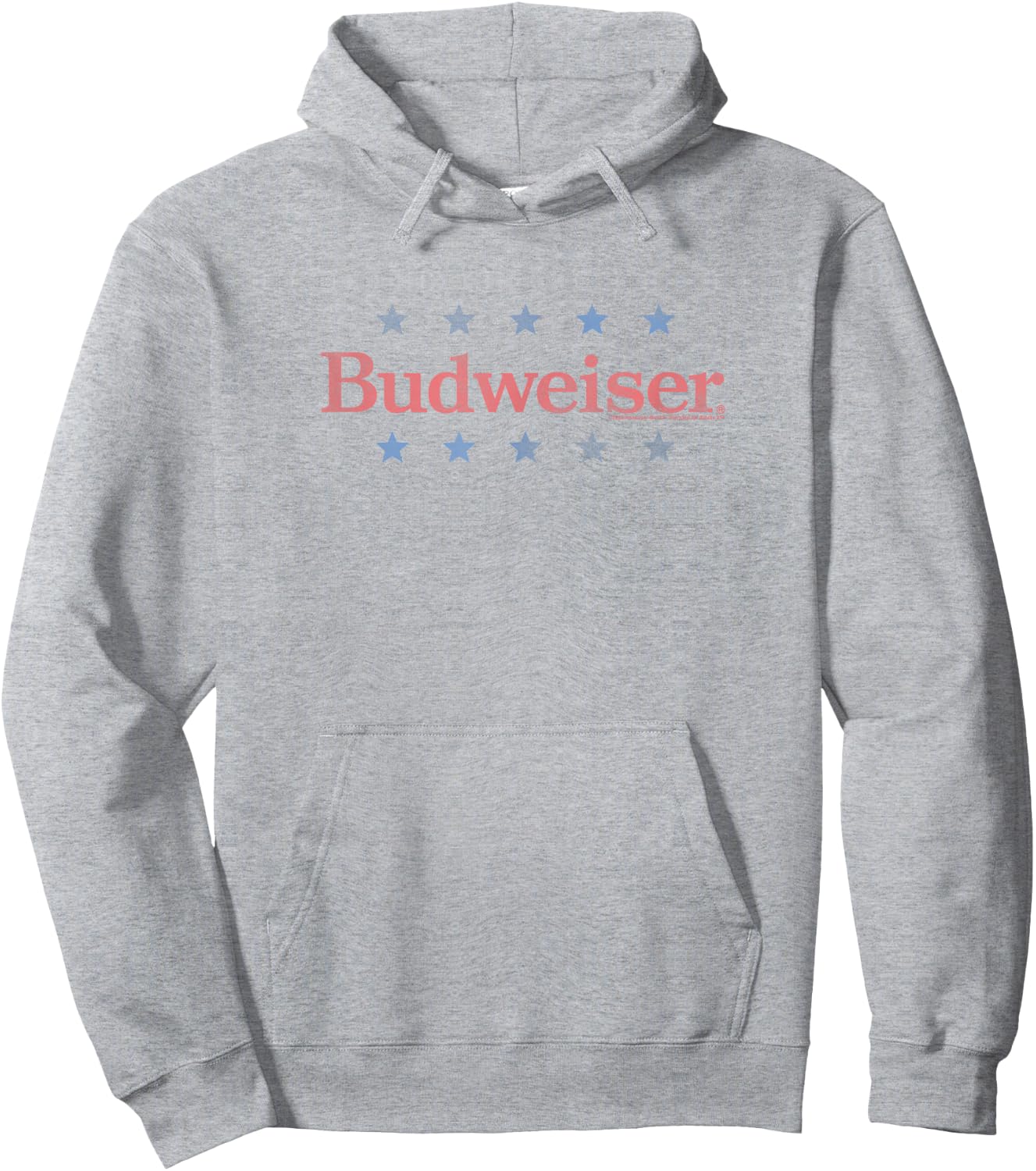 Budweiser - Bud Americana Tonal Washed Hoodie - Hoodie | Ash
