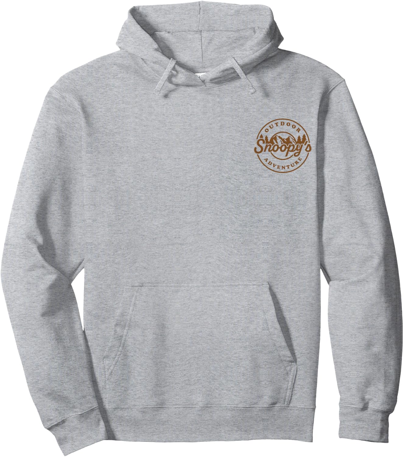 Peanuts - Snoopy - Beagle Scouts Outdoors Hoodie - Hoodie | Ash