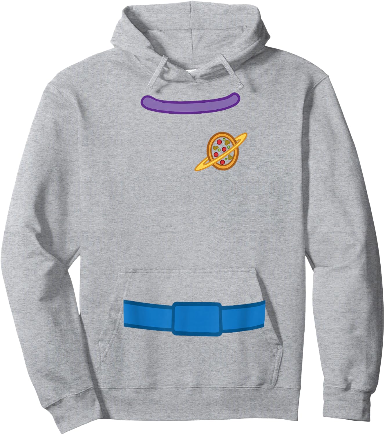Disney child Classic Pixar Toy Story Alien Costume Halloween T Shirt, Blue, Small US Hoodie - Hoodie | Ash
