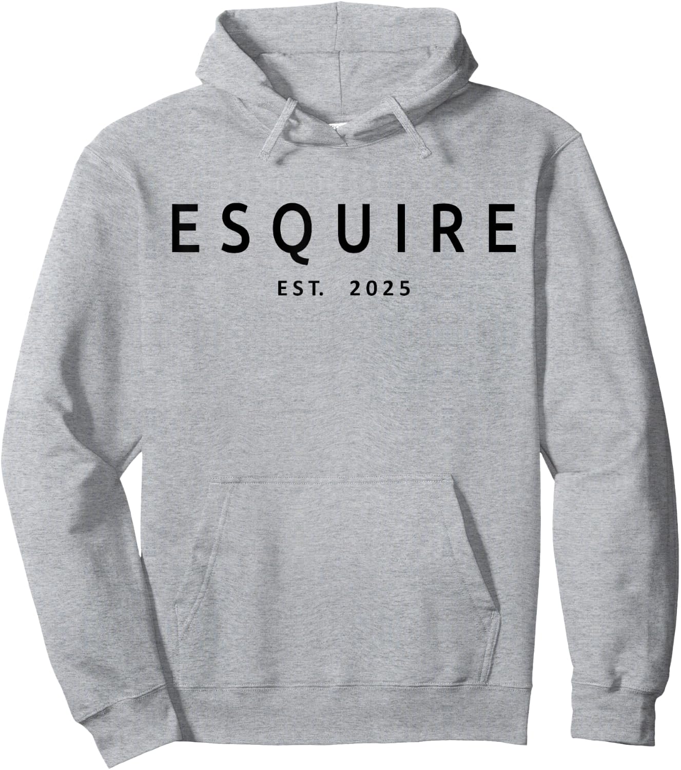 Esquire Est. 2025, Attorney Lawyer Law School Graduation Hoodie - Hoodie | Ash