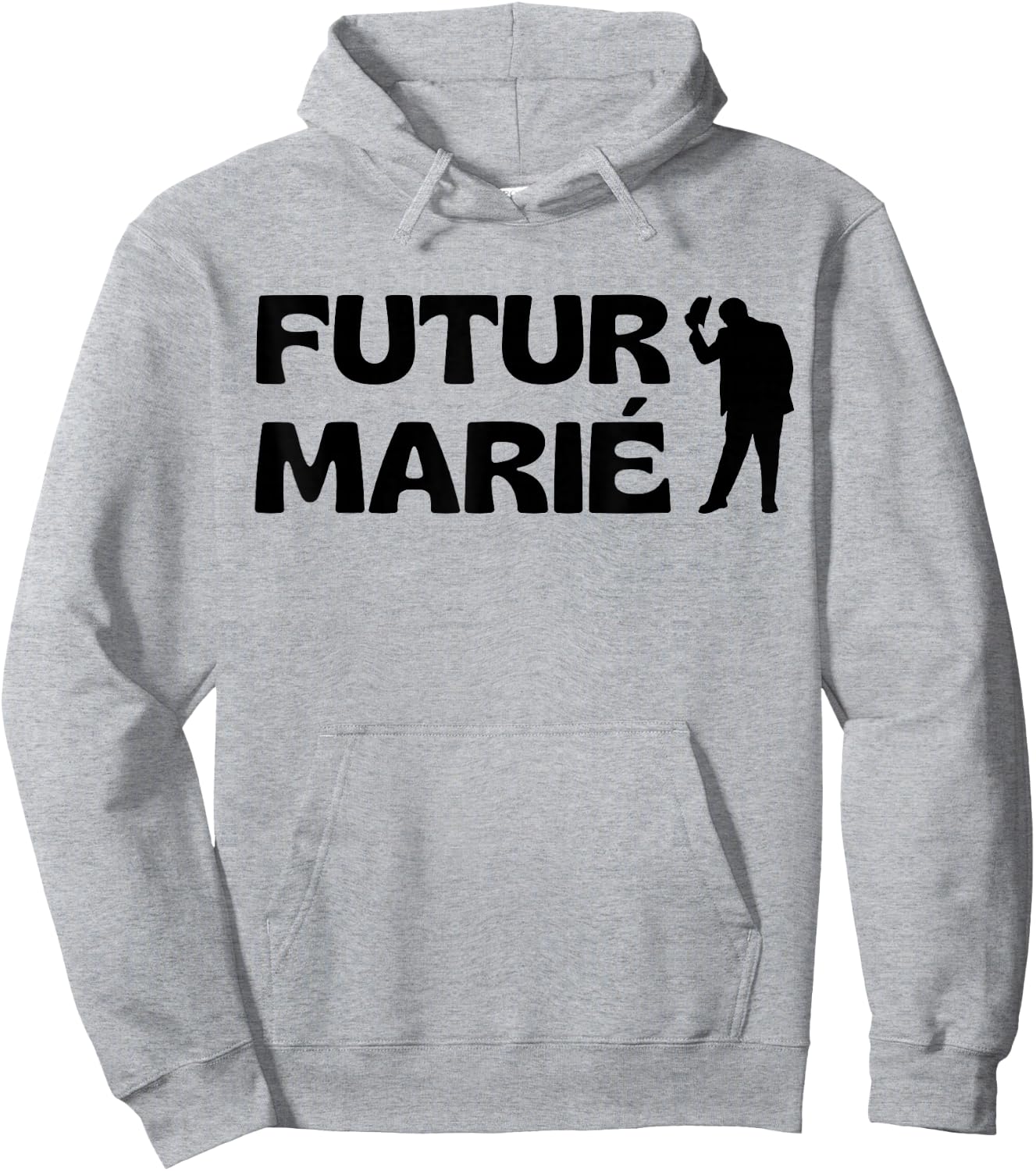 Future Groom Man Hat Wedding Costume EVG Party Humor , white, S Hoodie - Hoodie | Ash