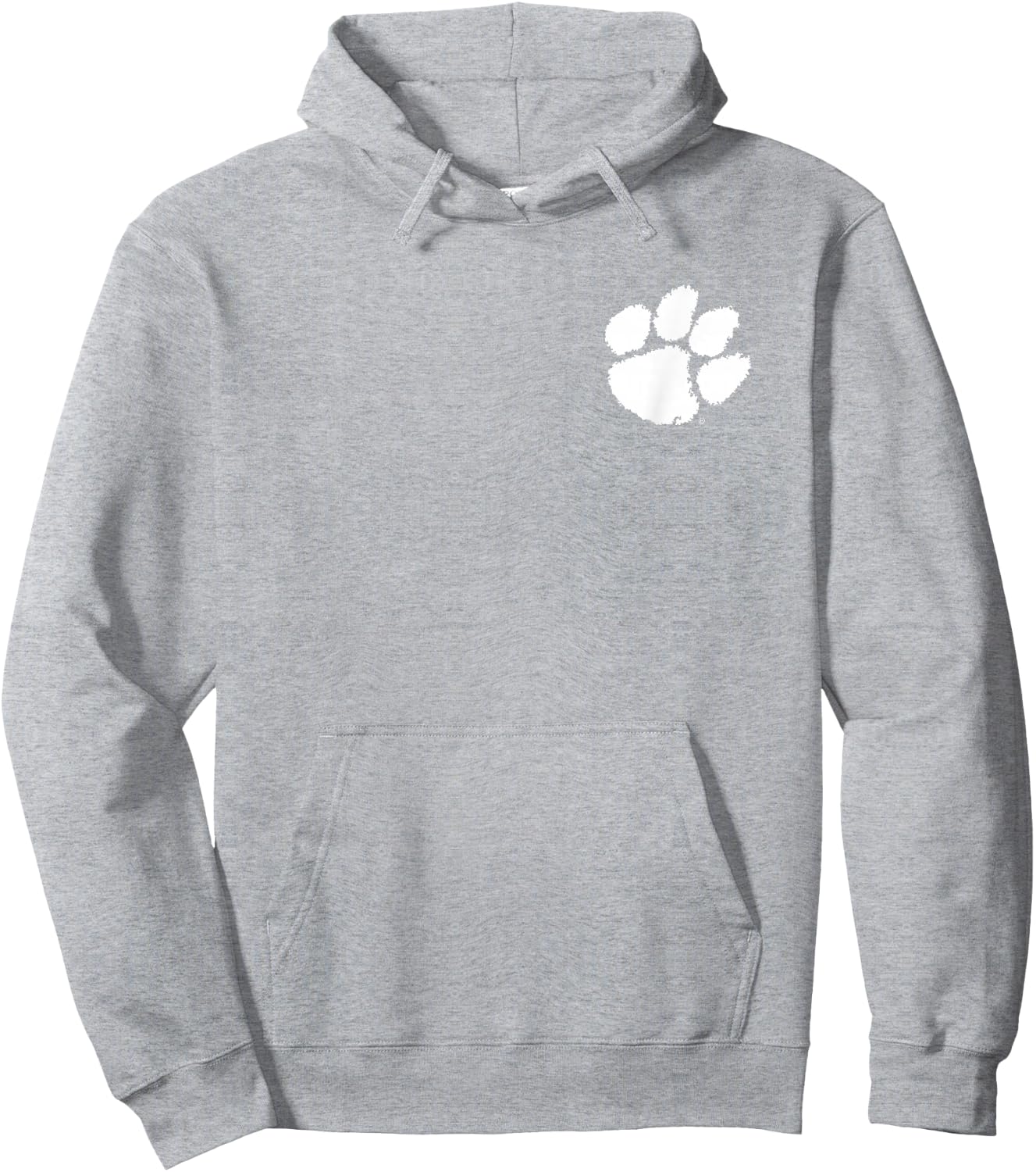 Clemson Tigers Front/Back Death Valley Orange Licensed Hoodie - Hoodie | Ash
