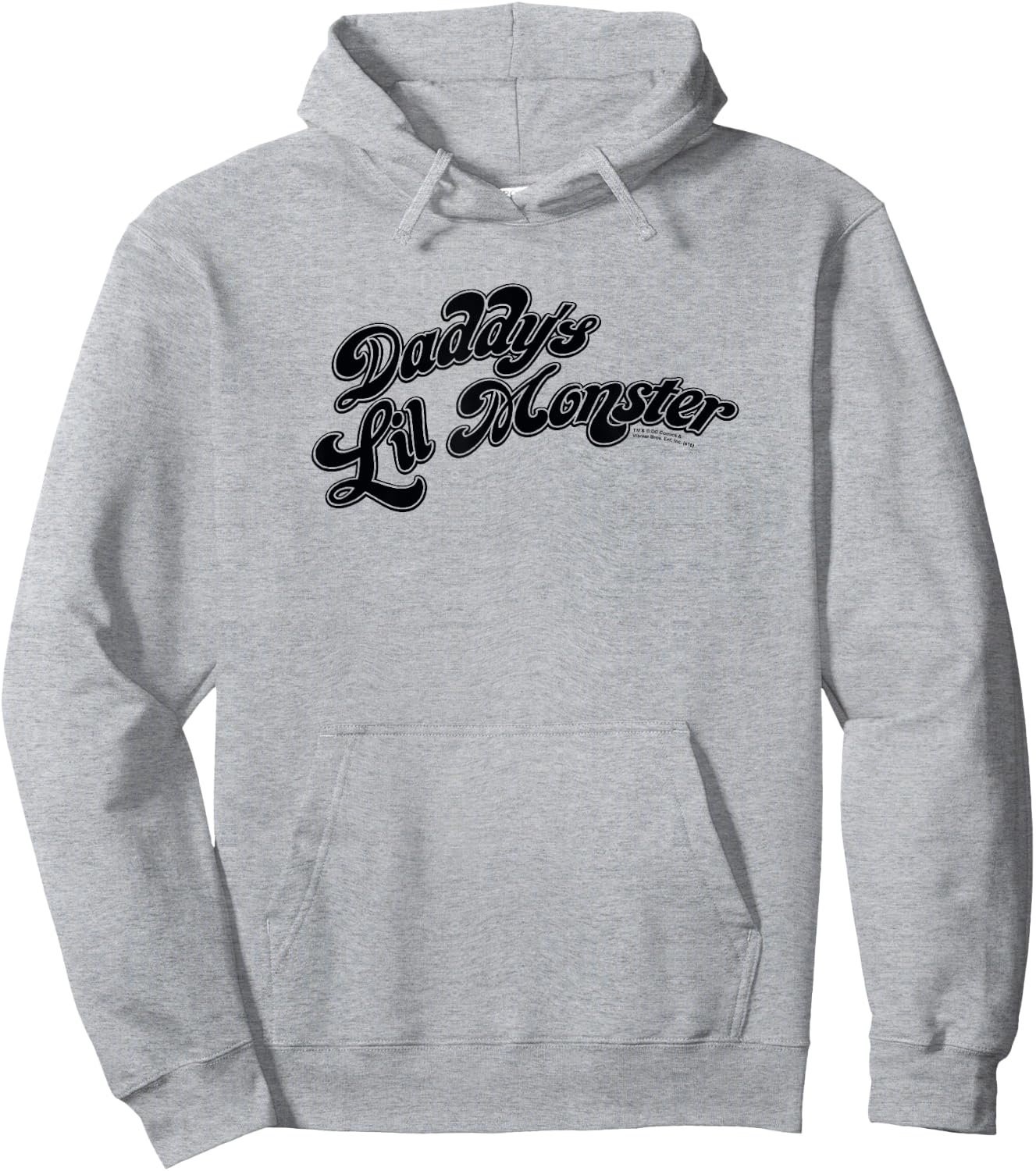 Suicide Squad Harley Quinn Daddy's Lil' Monster , White Hoodie - Hoodie | Ash