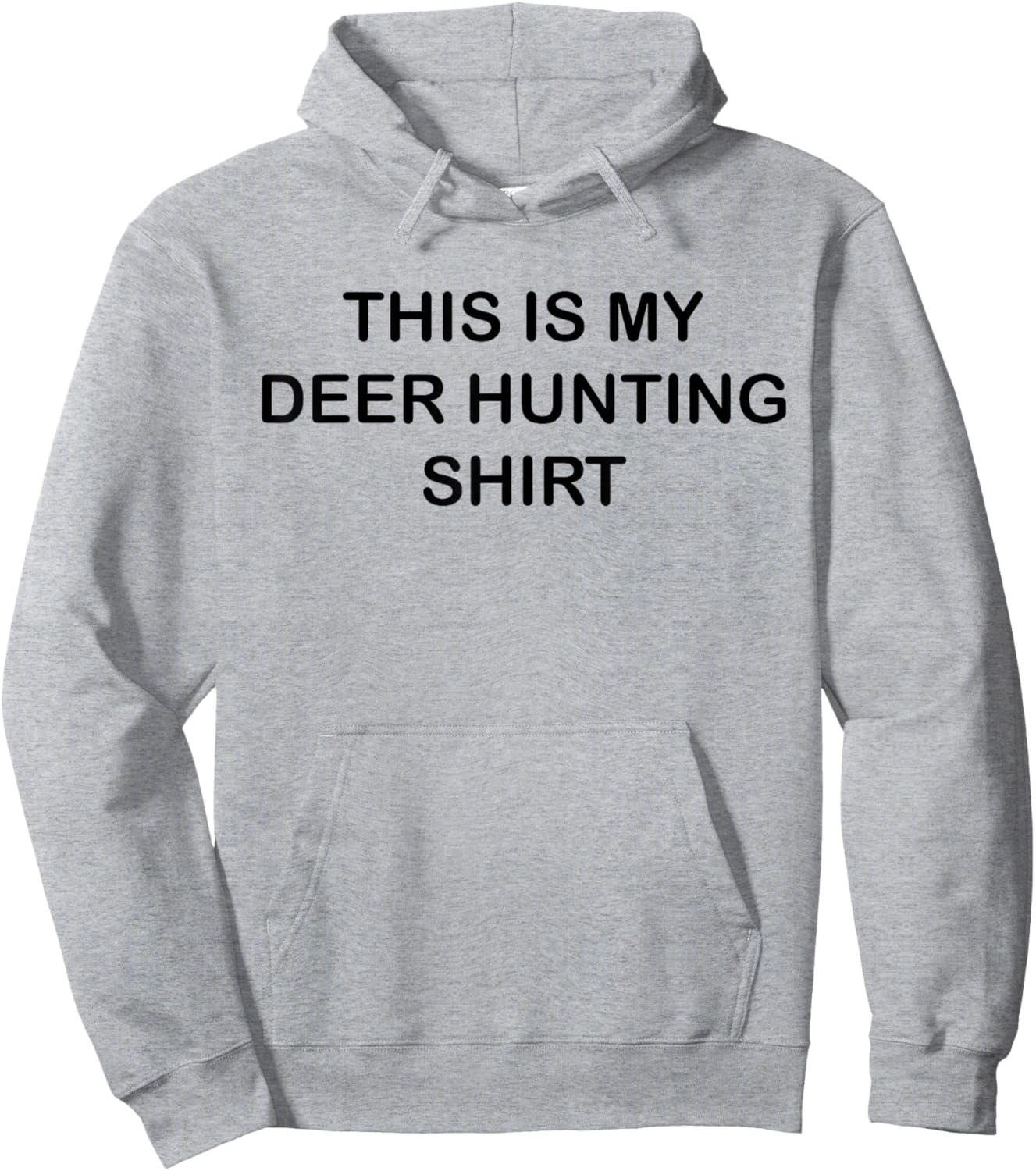 This Is My Deer Hunting Shirt Funny Blaze Orange Hoodie - Hoodie | Ash