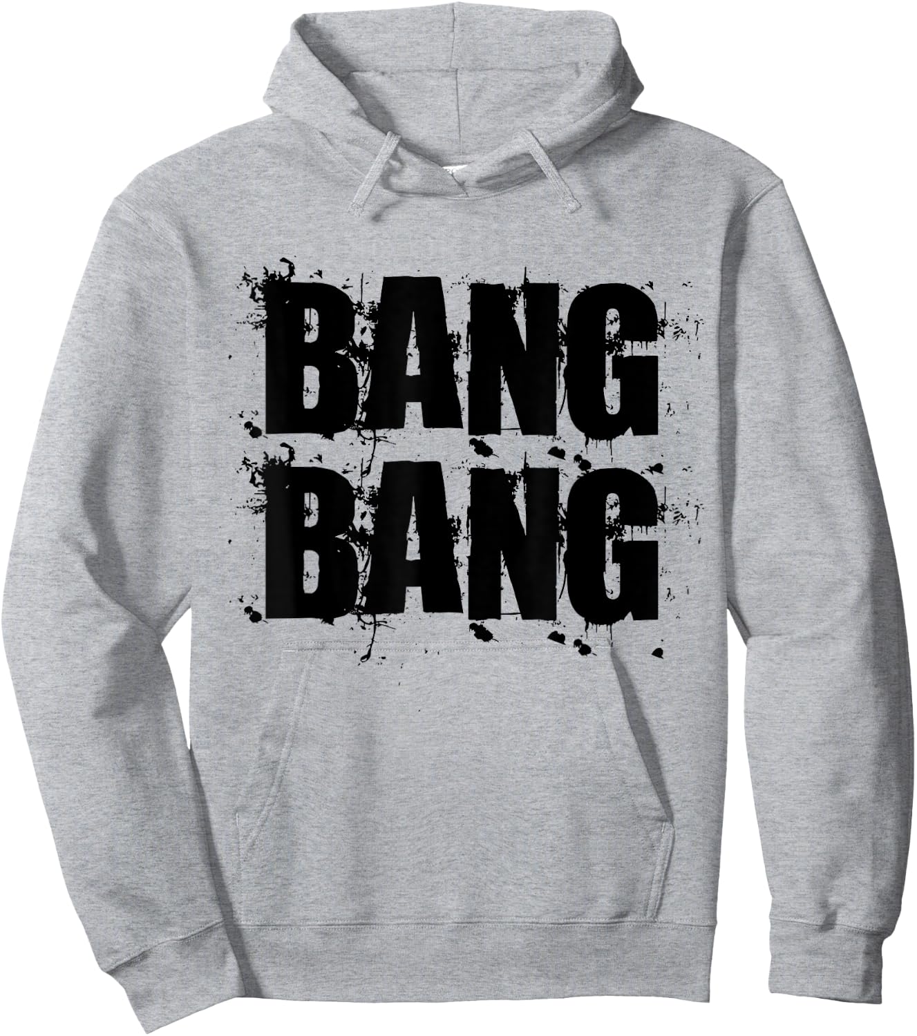 Bang Bang | Gang | Army fans | Bullets and guns. Hoodie - Hoodie | Ash