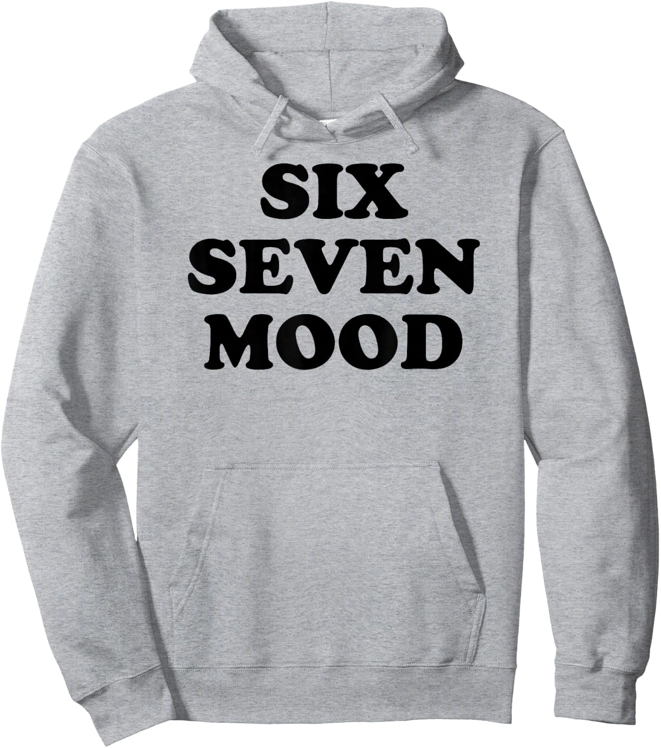 Lustiges Meme von Six Seven Mood Hoodie - Hoodie | Ash