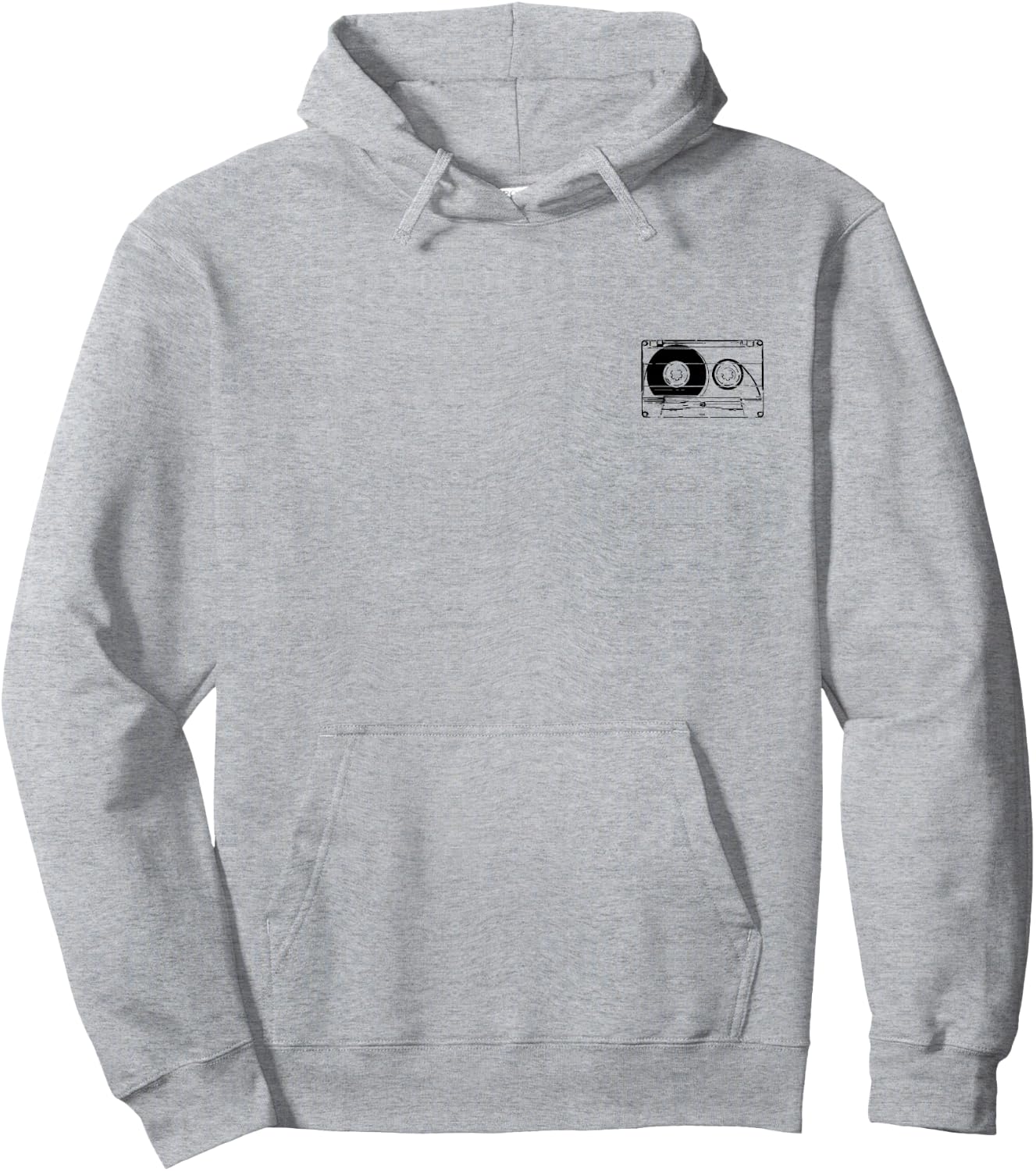 Kassette Old School Audioband Mixtape Kassette Hoodie - Hoodie | Ash