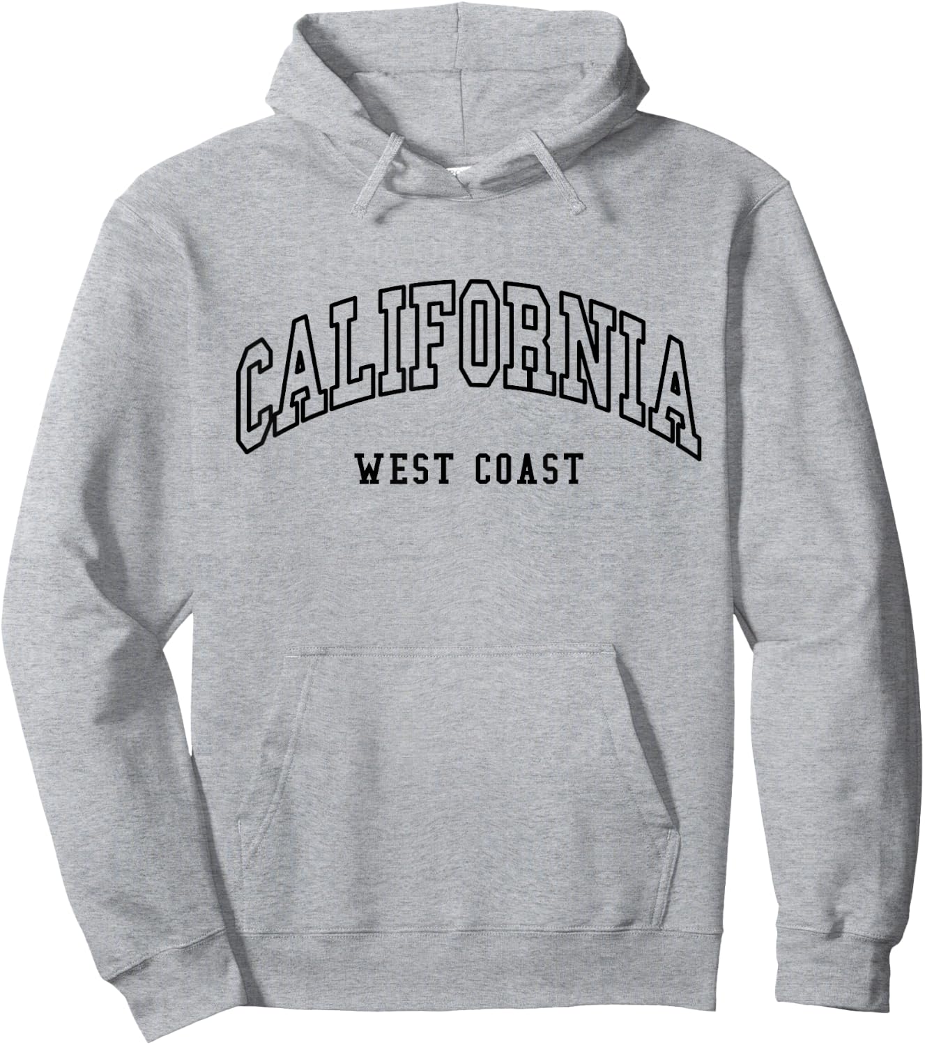 California - West Coast - Throwback Design - Classic Hoodie - Hoodie | Ash