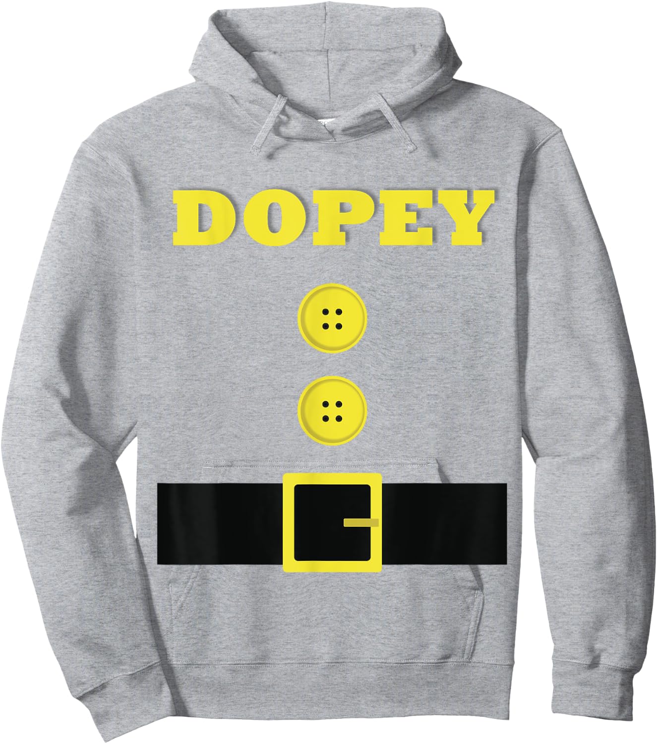 Funny DOPEY Halloween Costume Women Boys Girls Hoodie - Hoodie | Ash