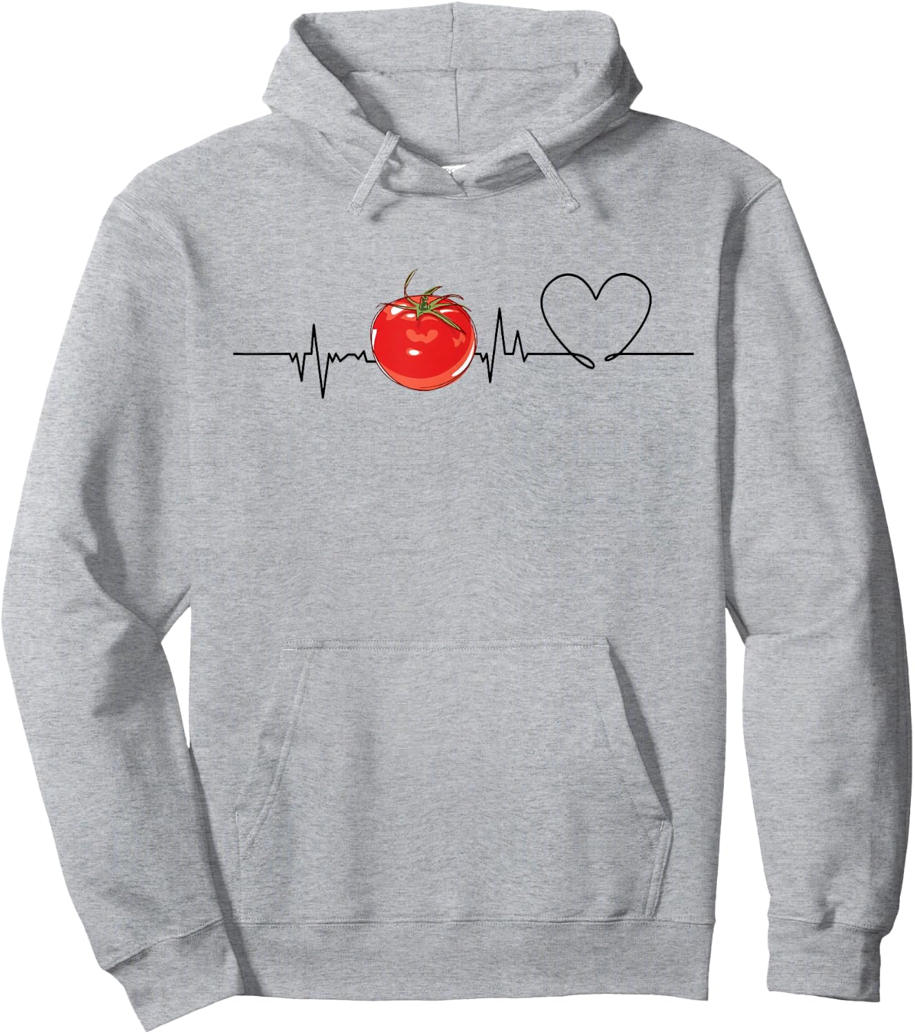 Love tomato Women Shirt tomato Lovers for kids, girl and men Hoodie - Hoodie | Ash