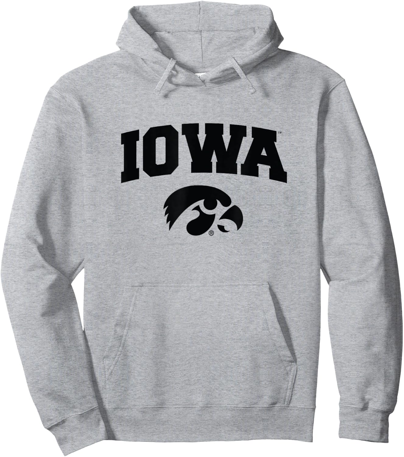 Iowa Hawkeyes | NCAA University of Official | OCIMPIO003 Hoodie - Hoodie | Ash