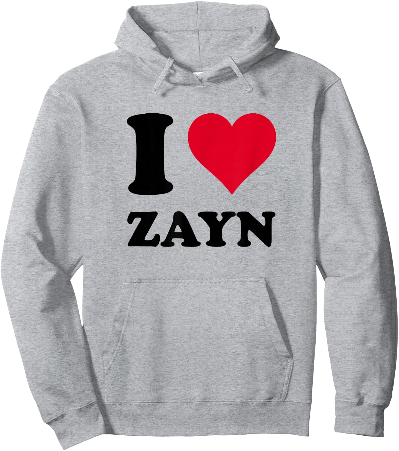 I Love Zayn Hoodie - Hoodie | Ash