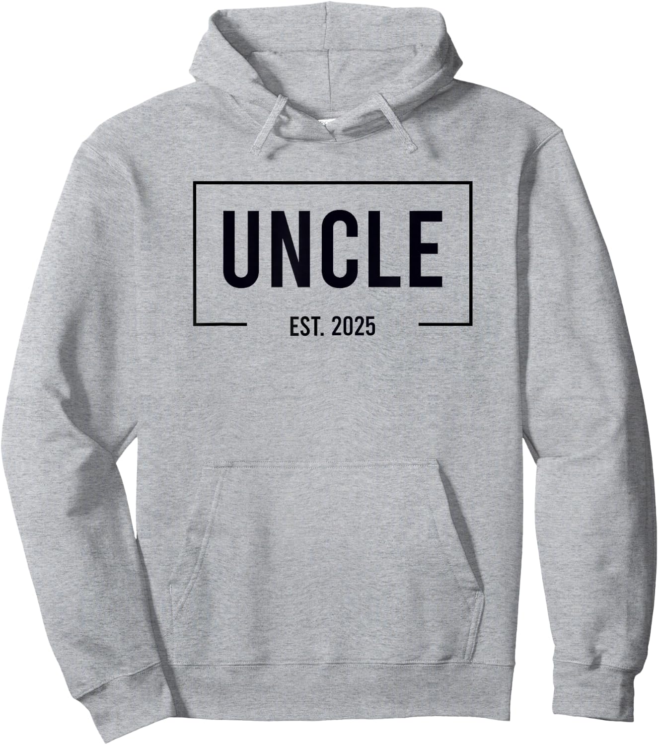 Uncle Est. 2025 Logo Onkel Loading New Uncle Hoodie - Hoodie | Ash