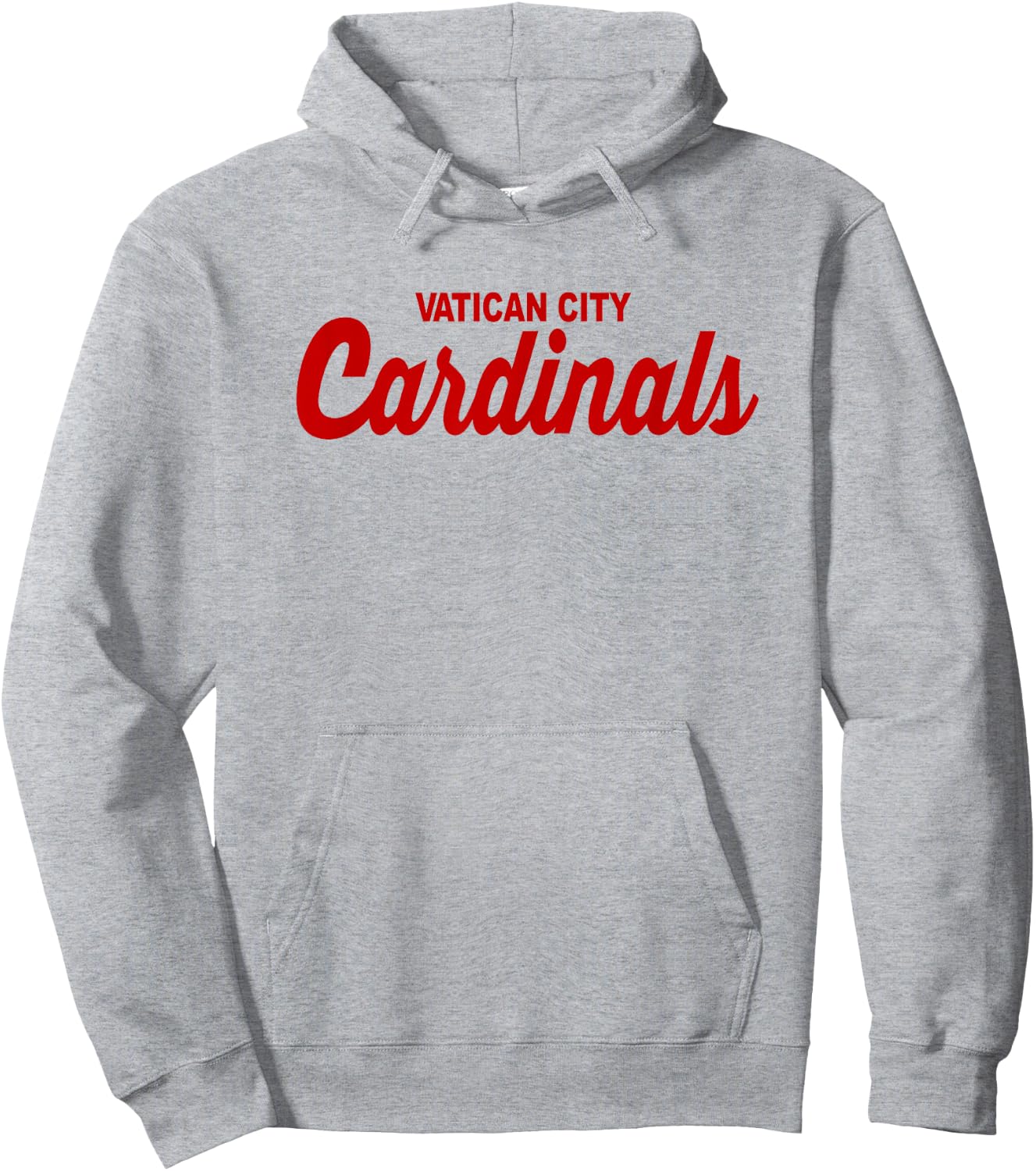 Vatican City Cardinals Funny Catholic Pope Sports Parody Hoodie - Hoodie | Ash