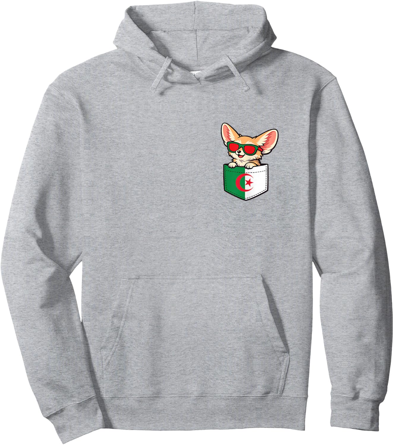 T-Shirt Hoodie - Hoodie | Ash