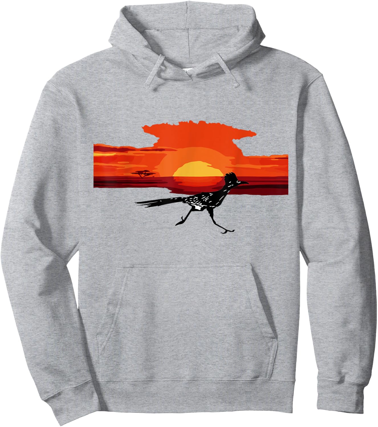 Cross Country Coach Track Running Road Runner Hoodie - Hoodie | Ash