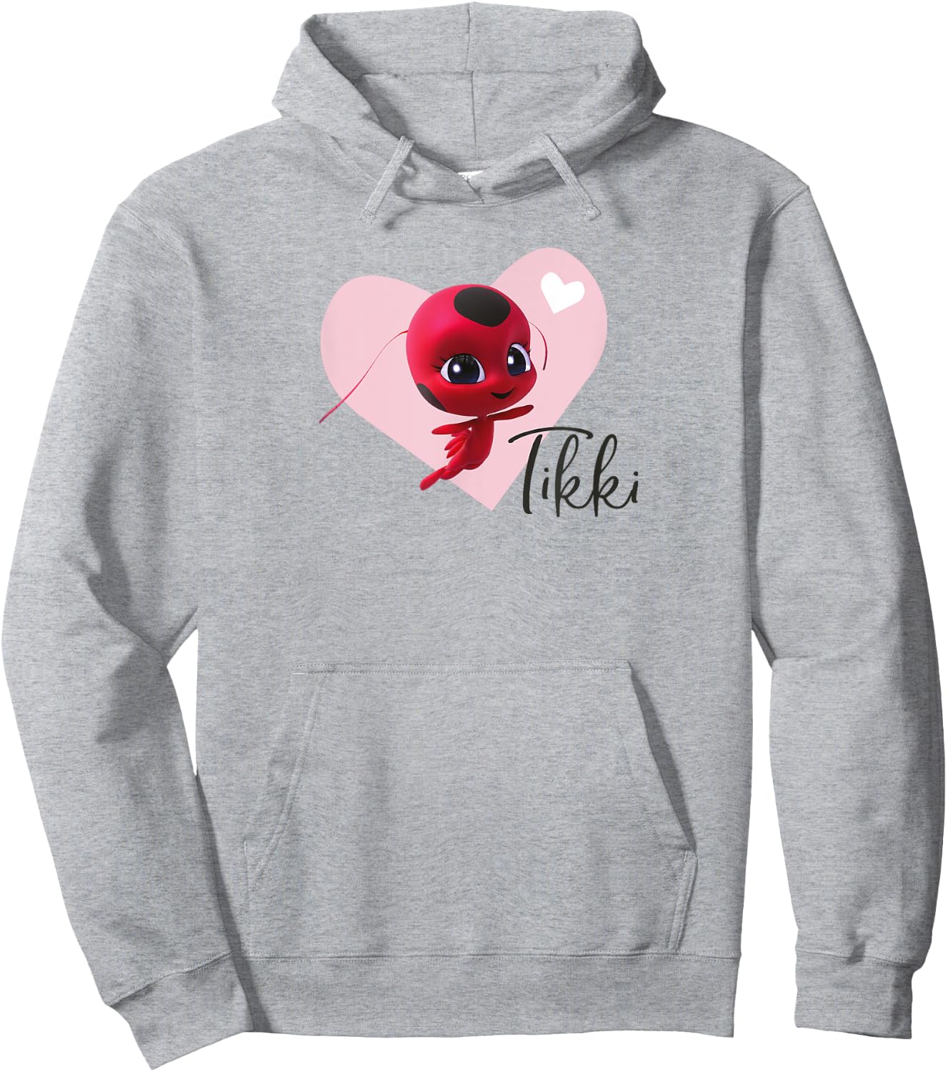 Miraculous Ladybug Charming Paris Love from Tikki Hoodie - Hoodie | Ash